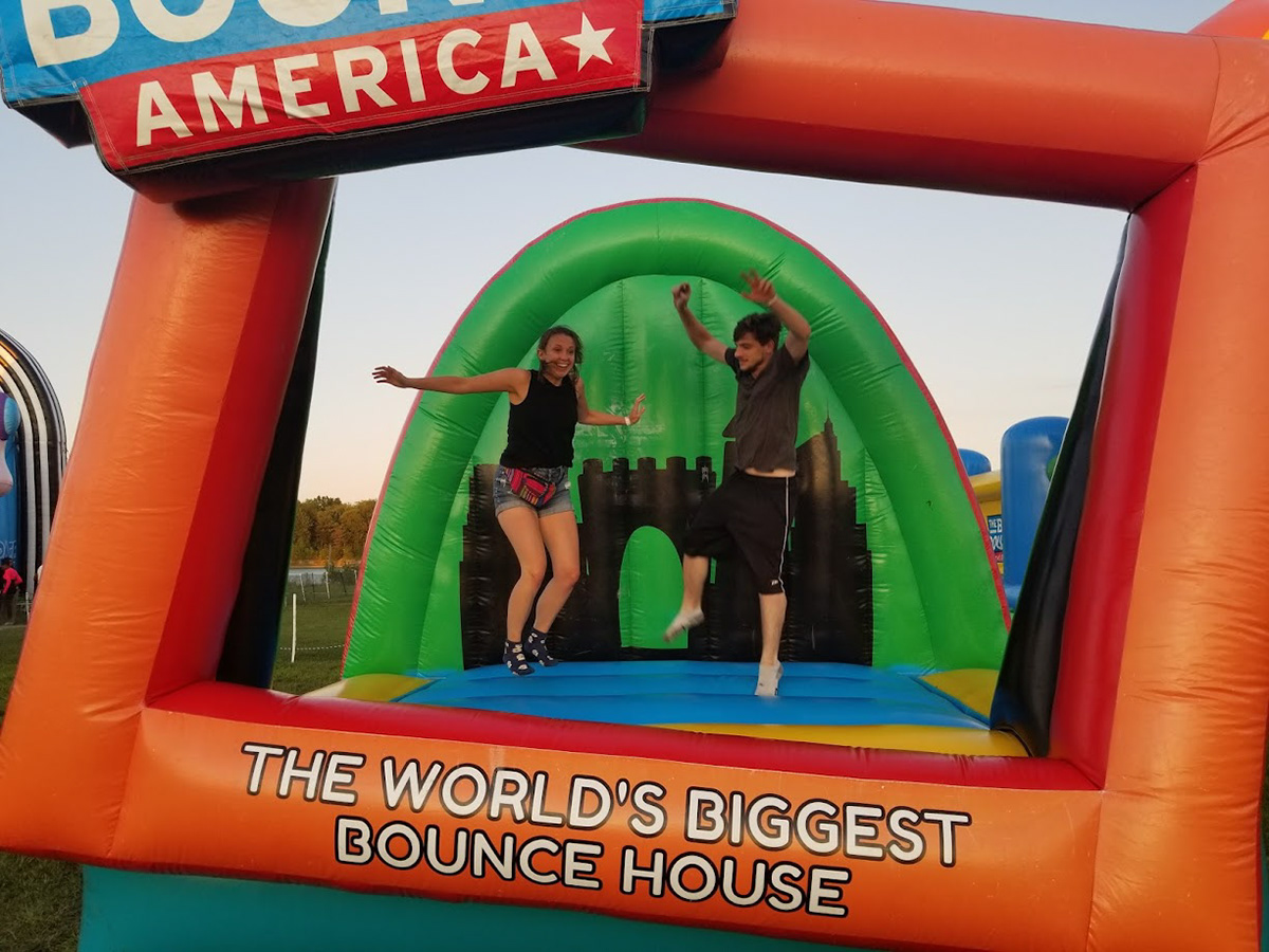Year 1 at the biggest bounce house in the world!