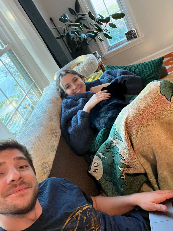 Family snuggle