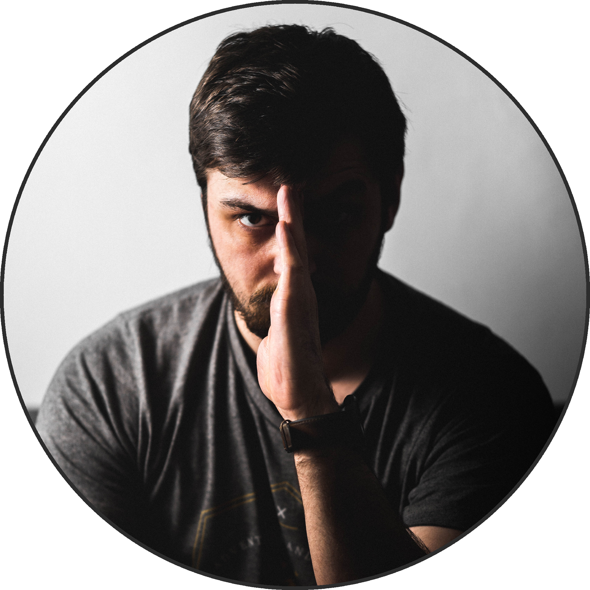 autoportrét - fotograf Tomáš Bádal