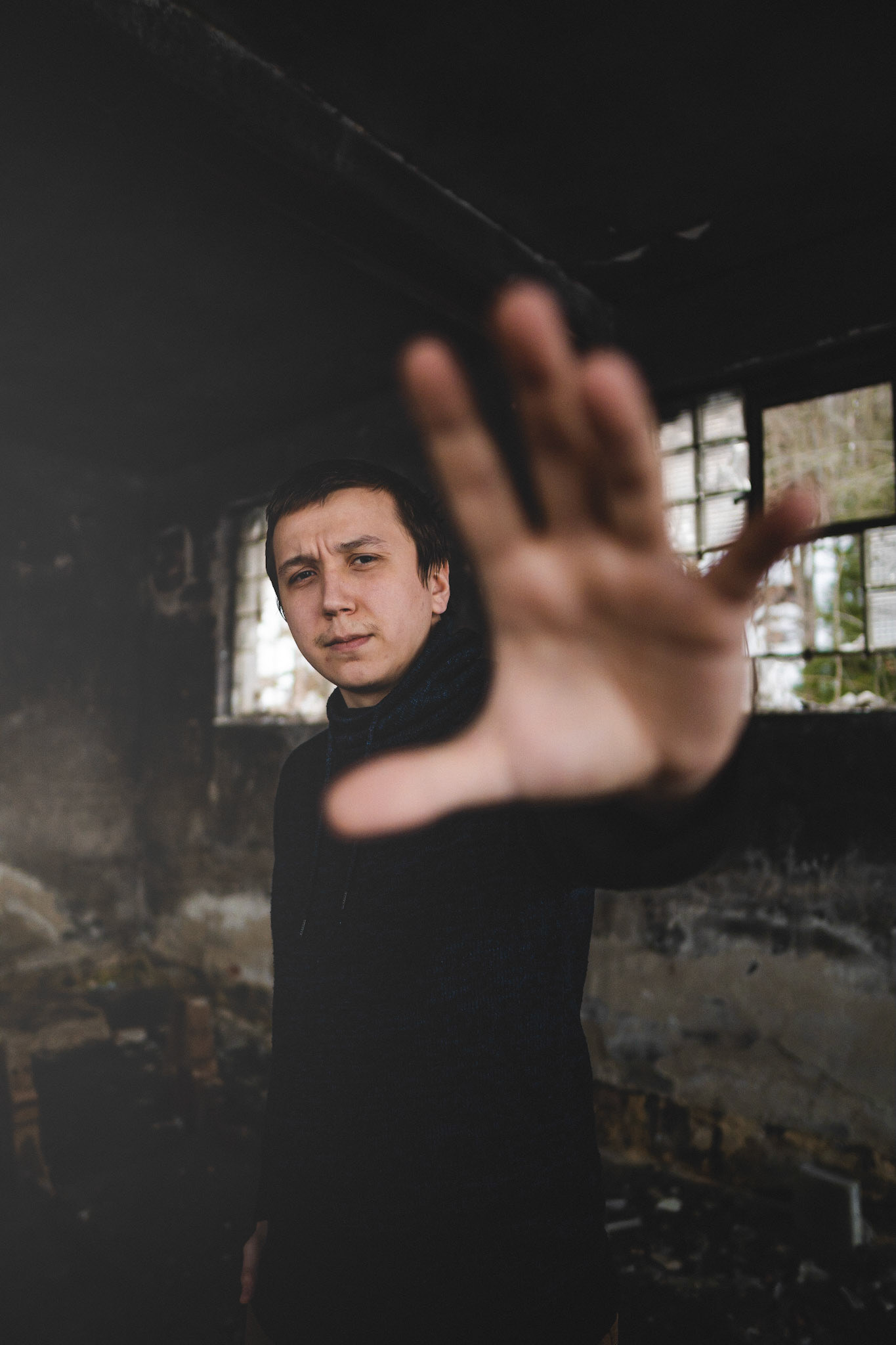 Portrétní fotografie bráchy