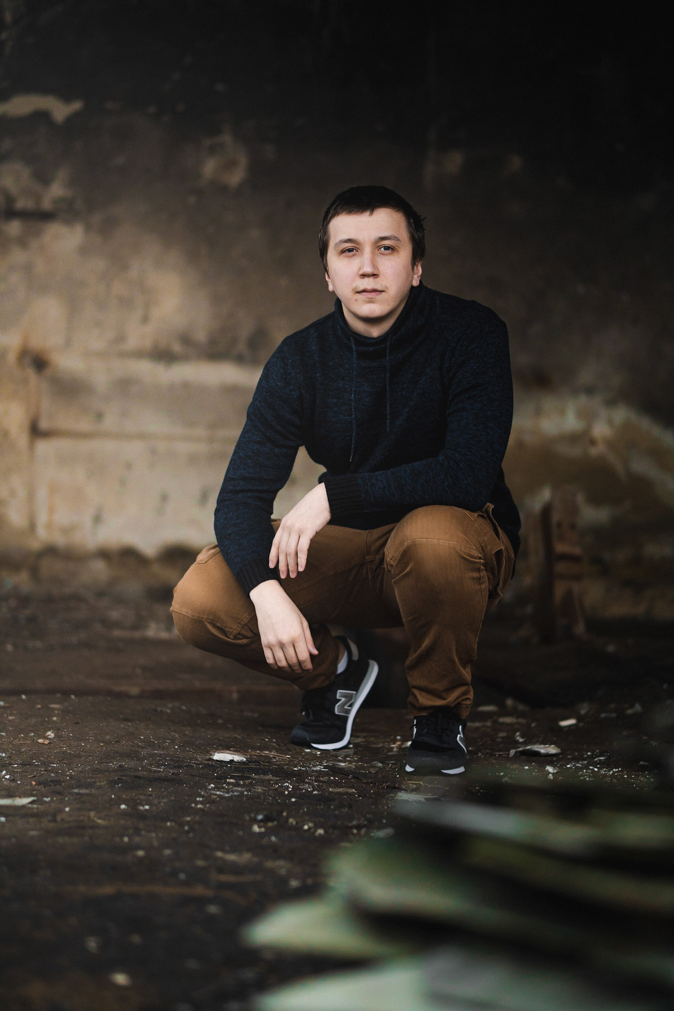 Portrétní fotografie bráchy