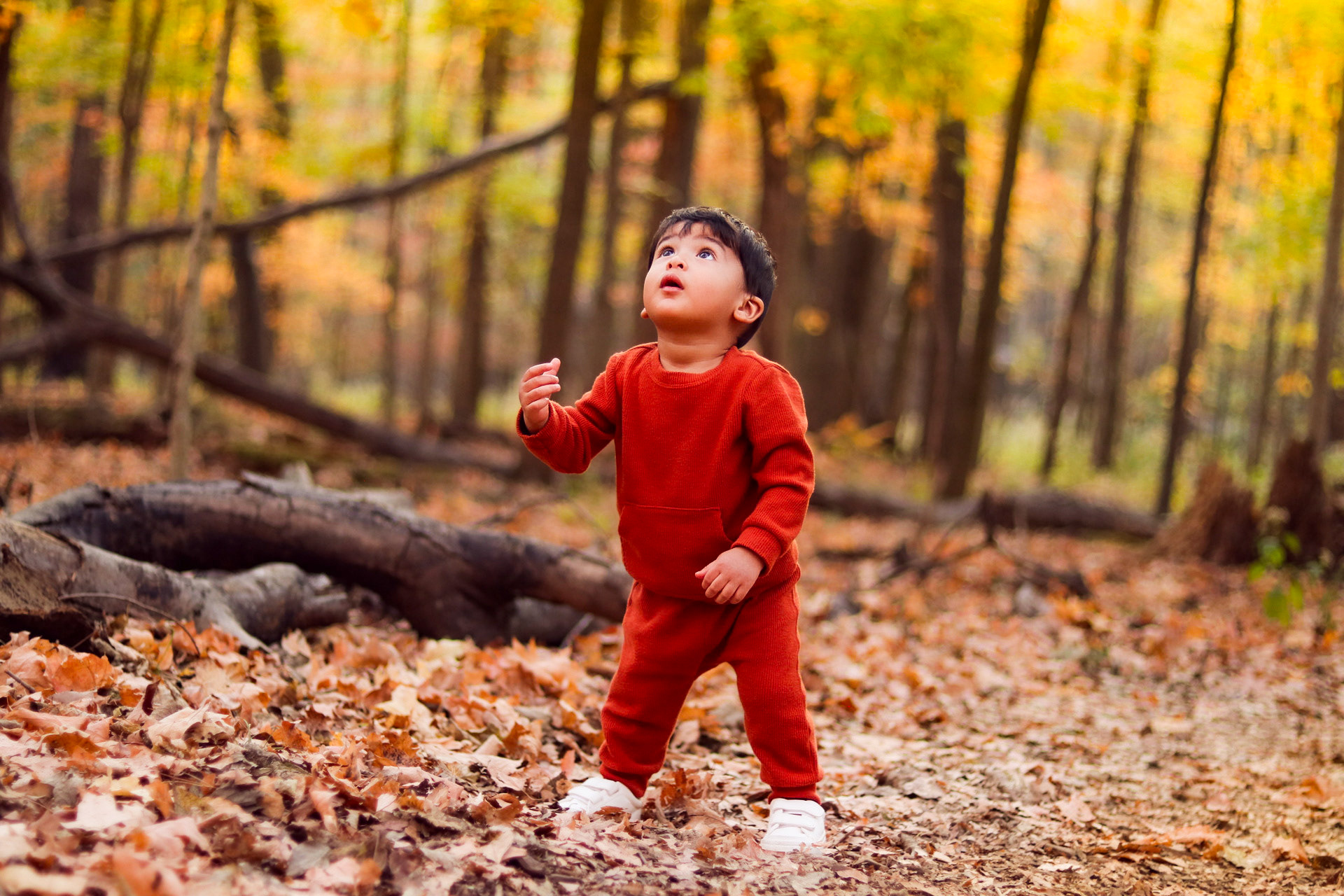 Let me look up for pose