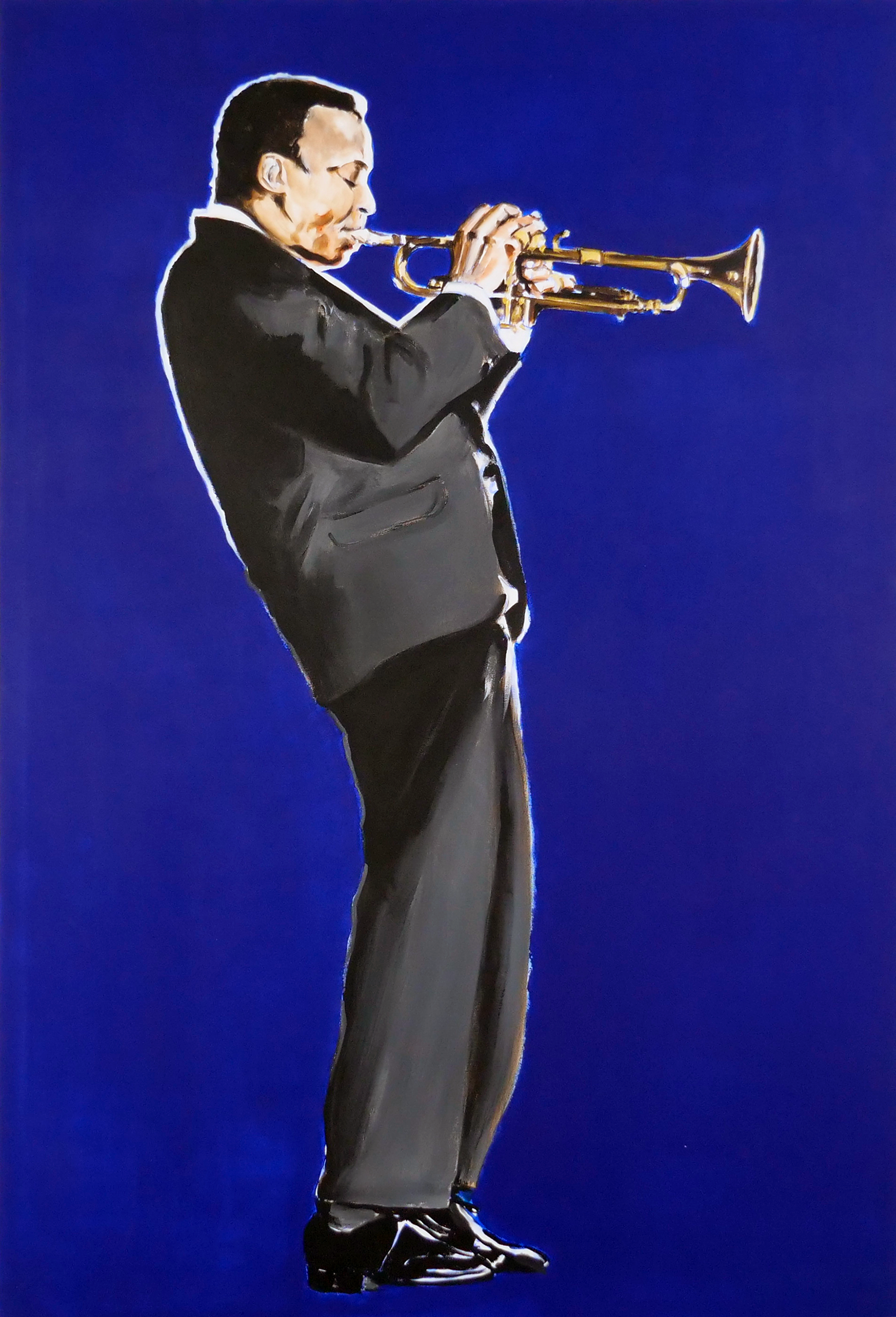 Milas Davis - Oil on canvas 100x150cm