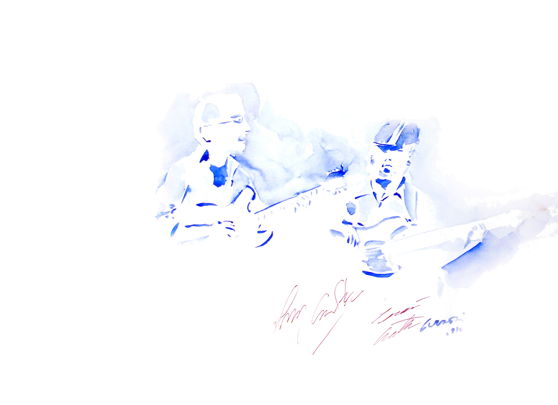 Larry Carlton & son
