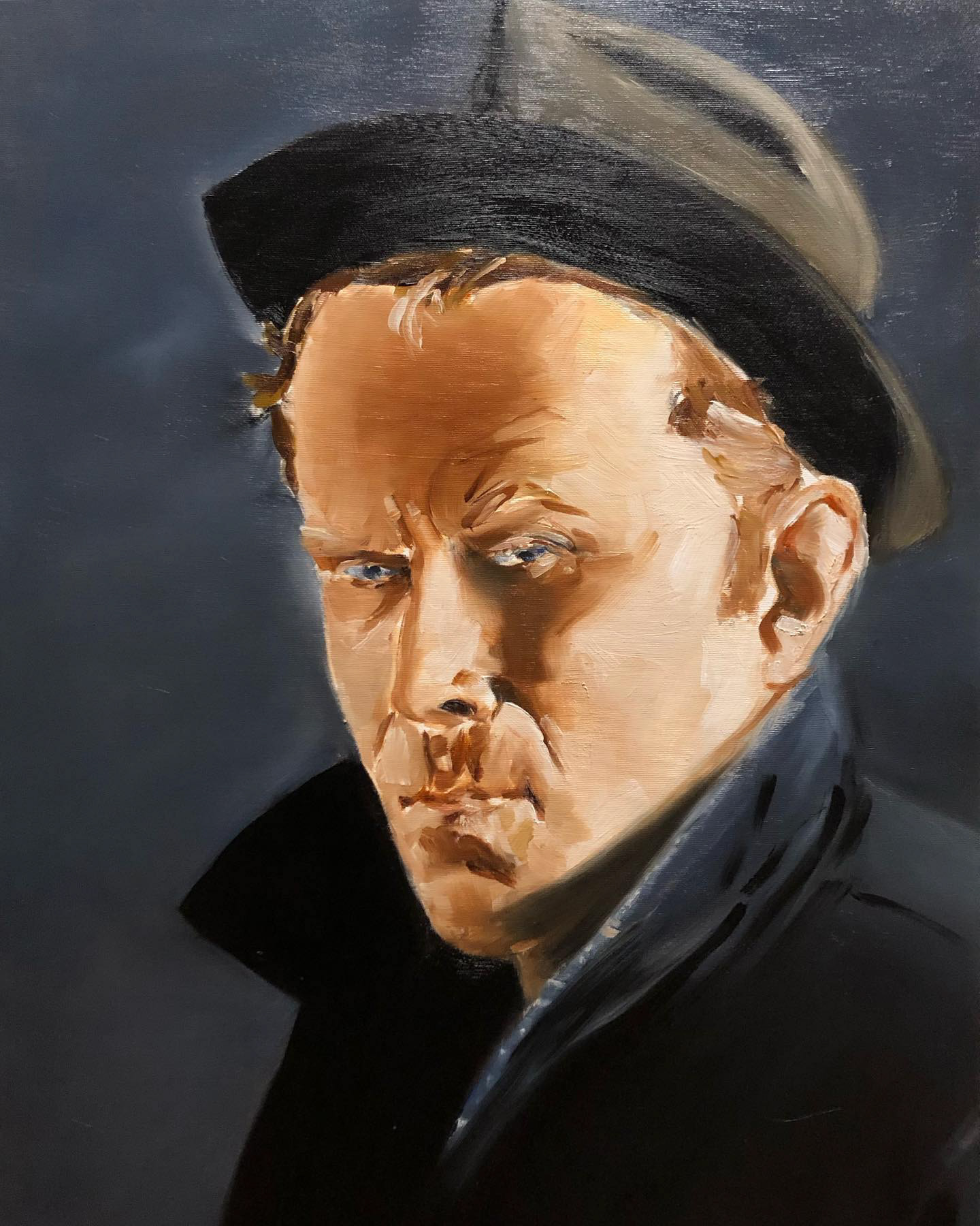 Tom Waits - Oil on canvas 60x80cm - 2021