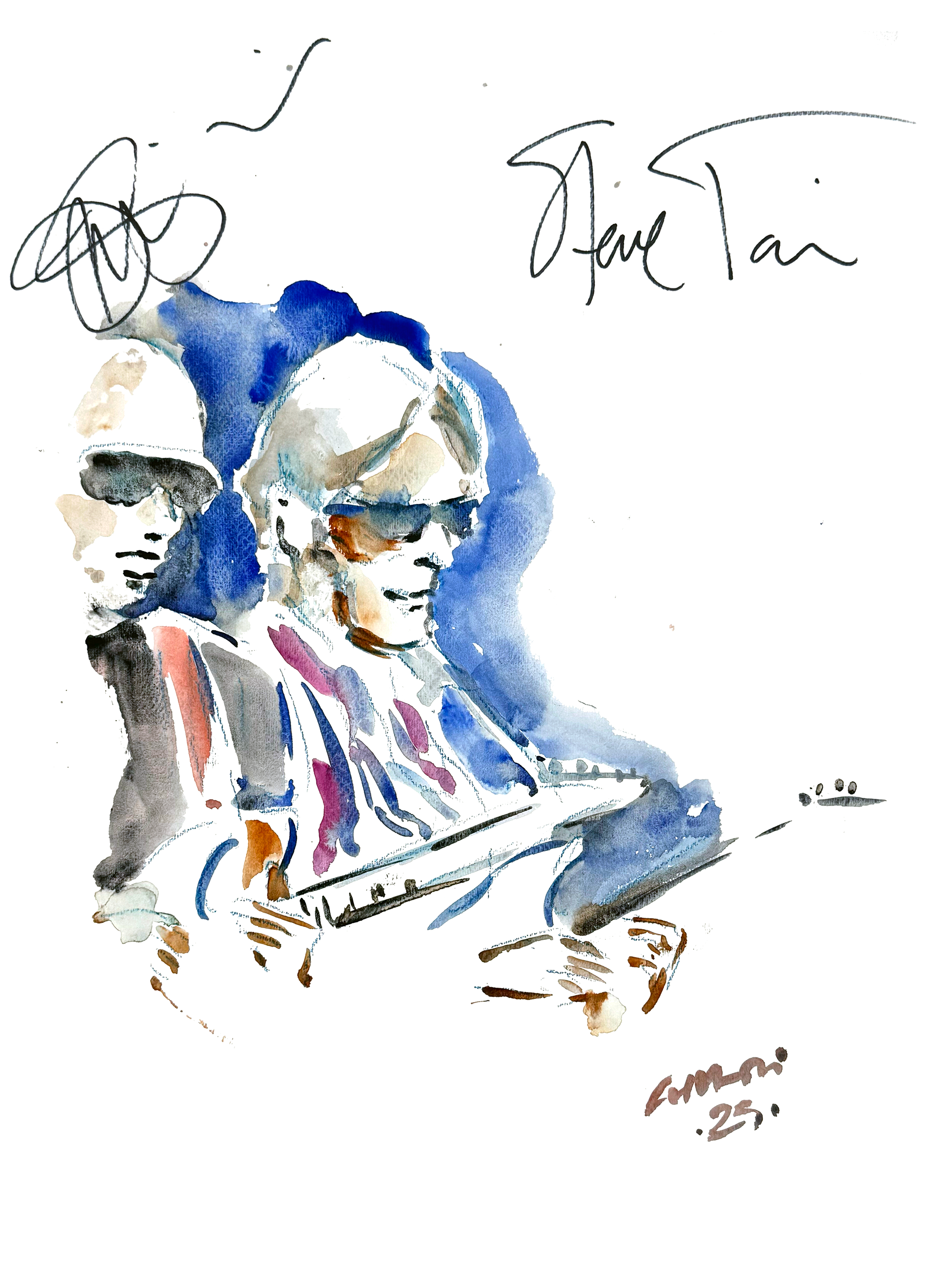 Steve Vai e Joe Striani