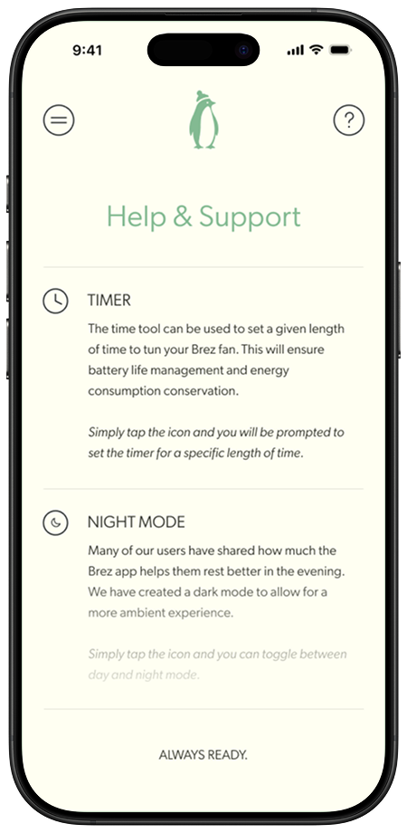 Help & Support