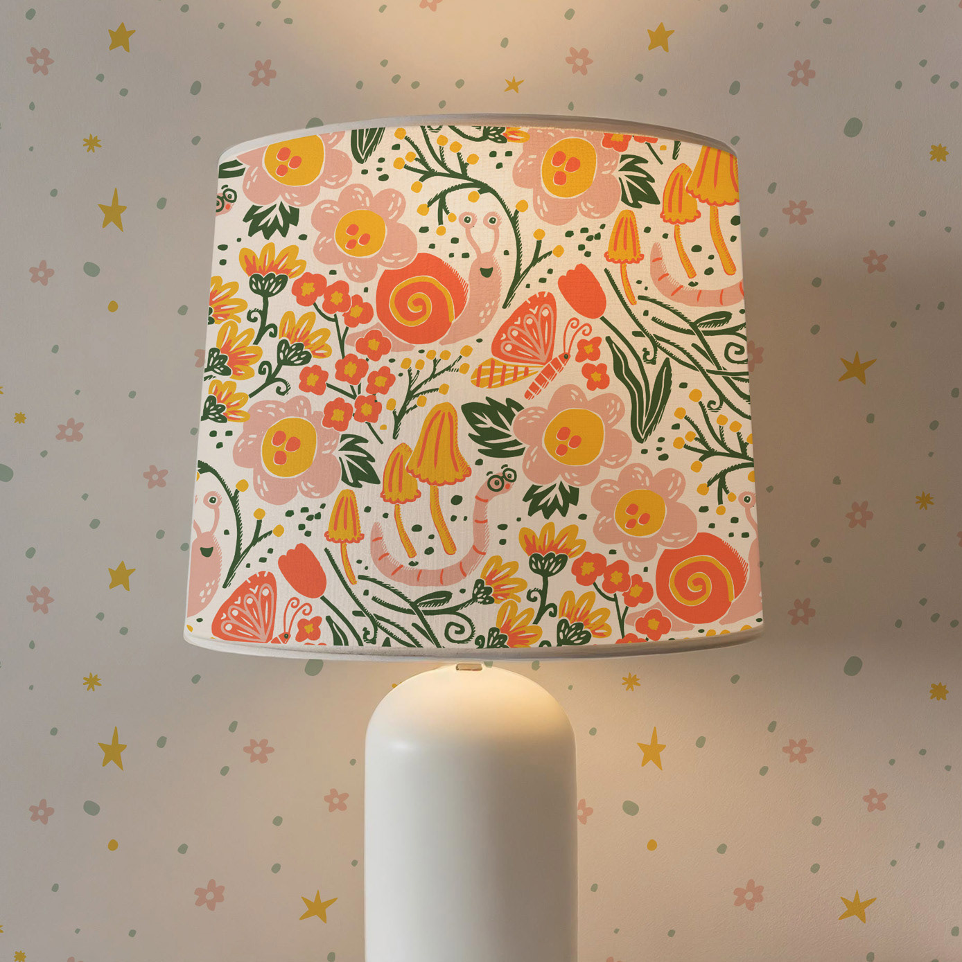 Fairies and Flowers - Forest Floor Lamp
