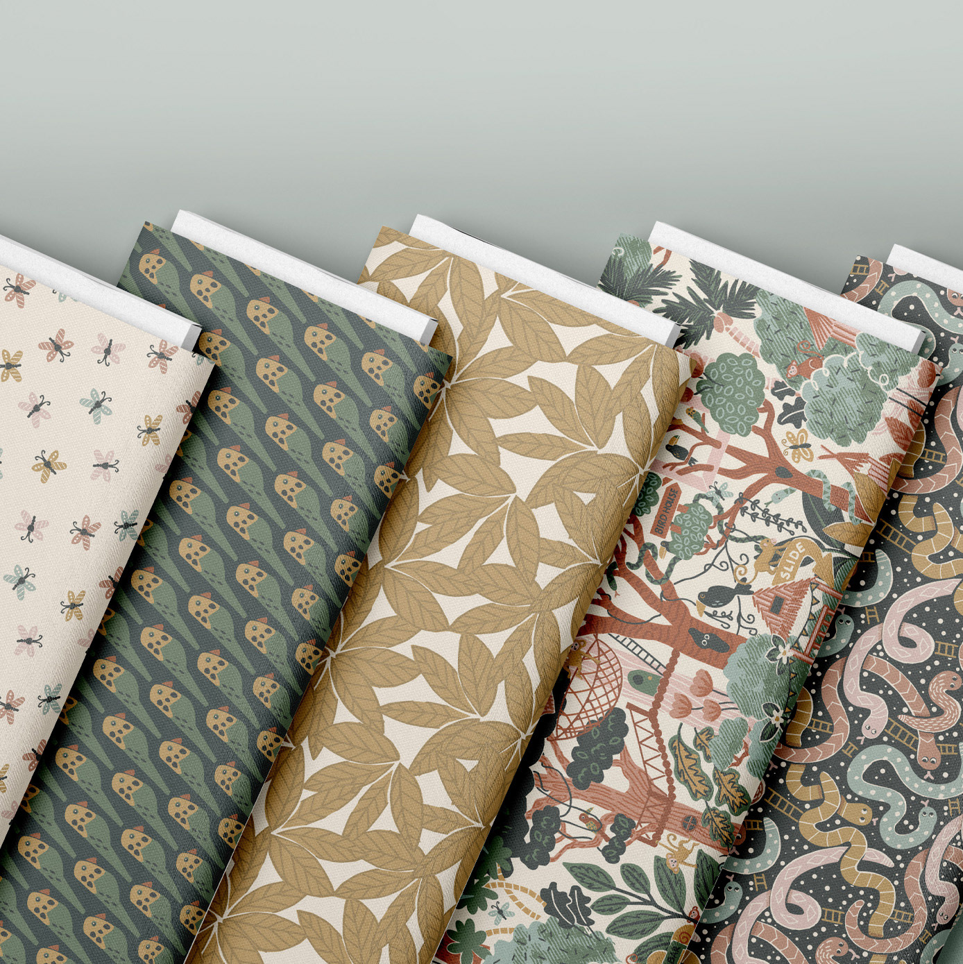 Jungle Treehouse Tales Fabric Collection