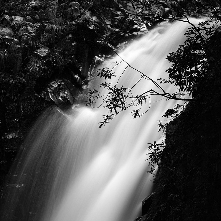 Waterfall in Shizuoka Prefecture Japan.