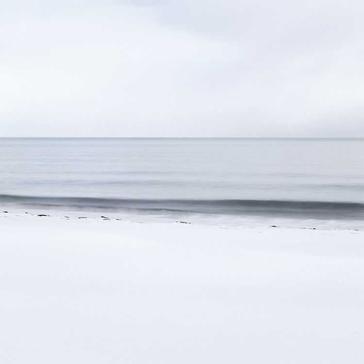 NDフィルターでスロシャッター撮影した海岸の波