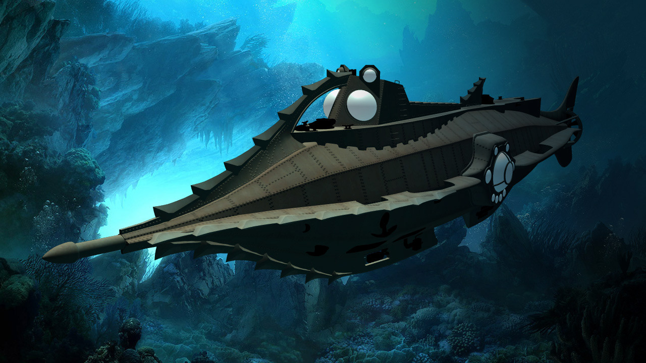 20000 leagues under the sea nautilus wallpaper