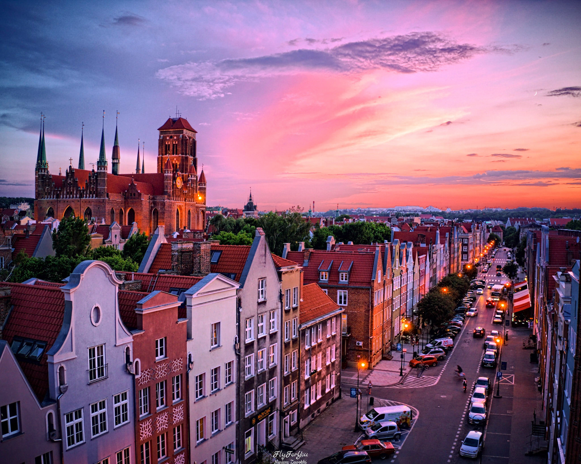 Główne Miasto, Bazylika Mariacka, Śródmieście