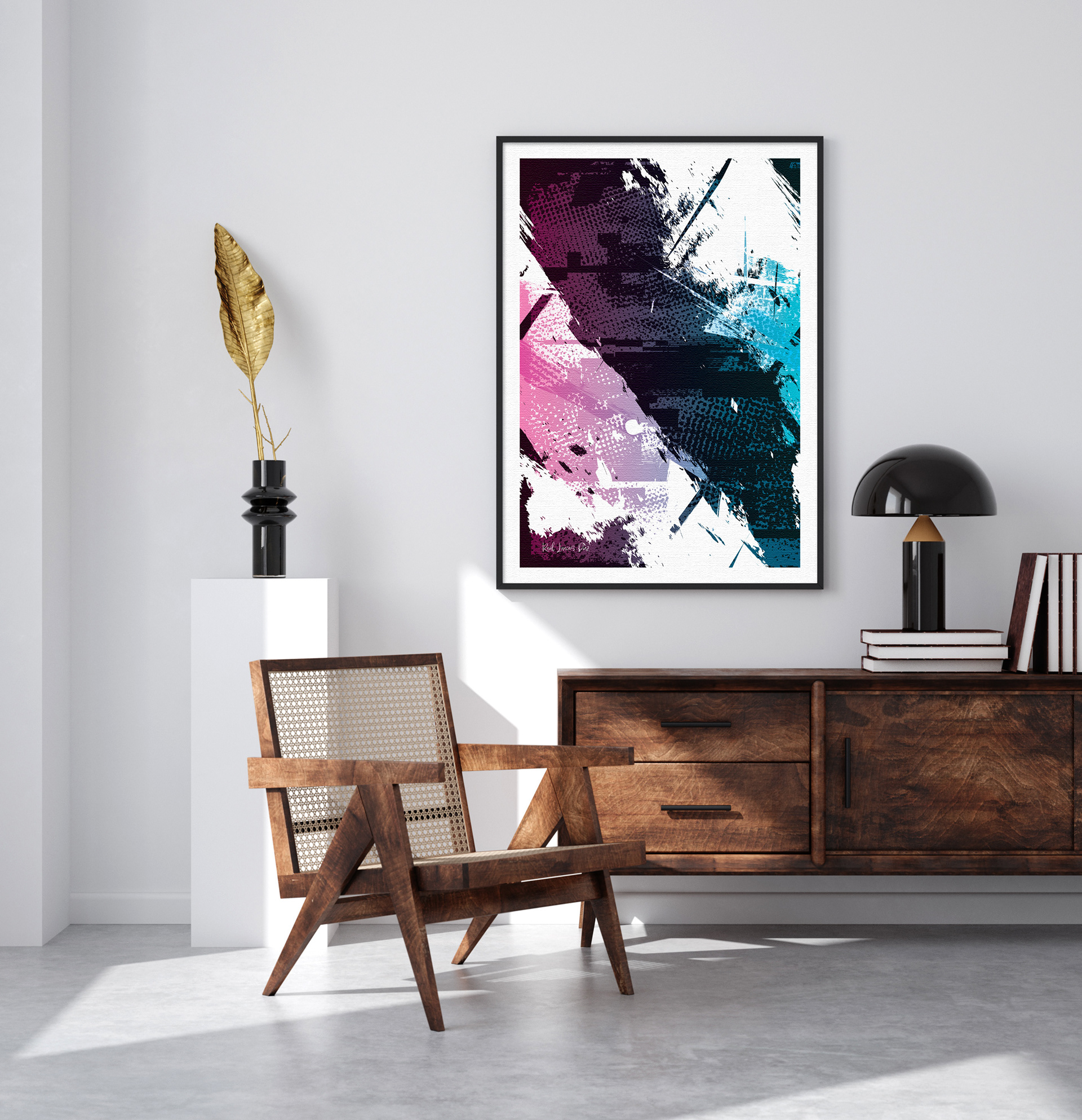 Magenta - vibrant and electric, with a rebellious edge