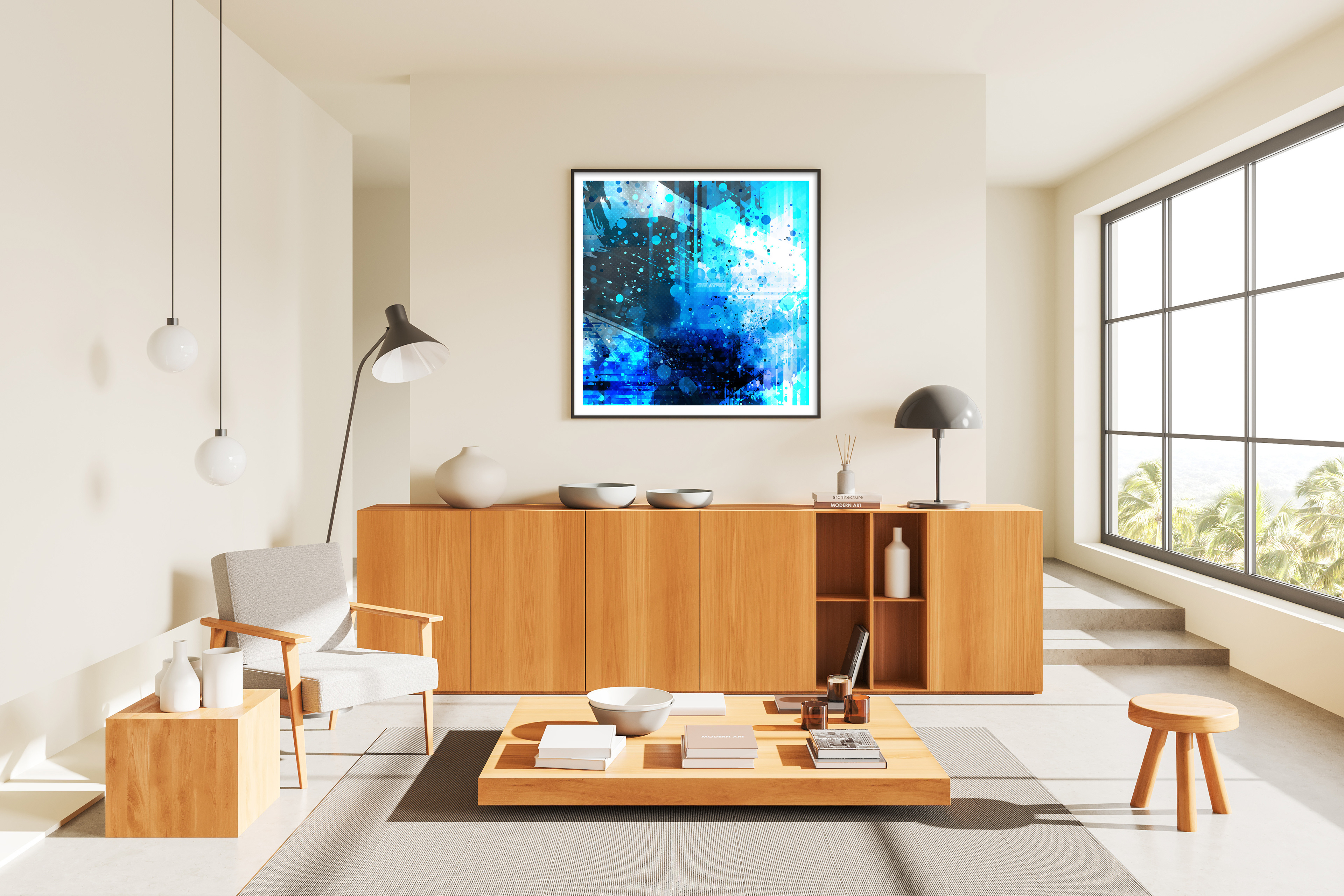 Indigo – deep and contemplative, evoking twilight tones