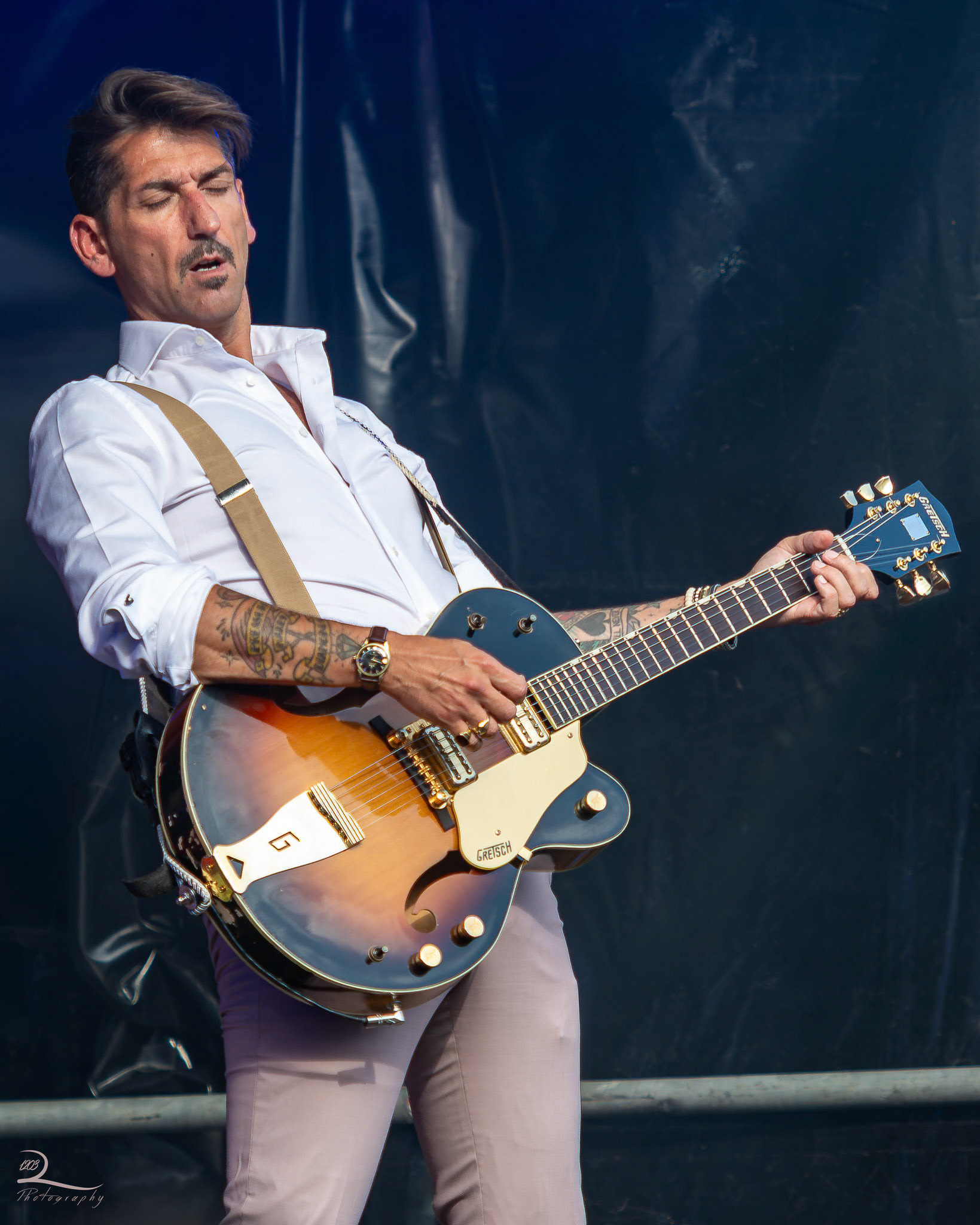 Danny Vera met band op "Big Rivers", Dordrecht (Statenplein)