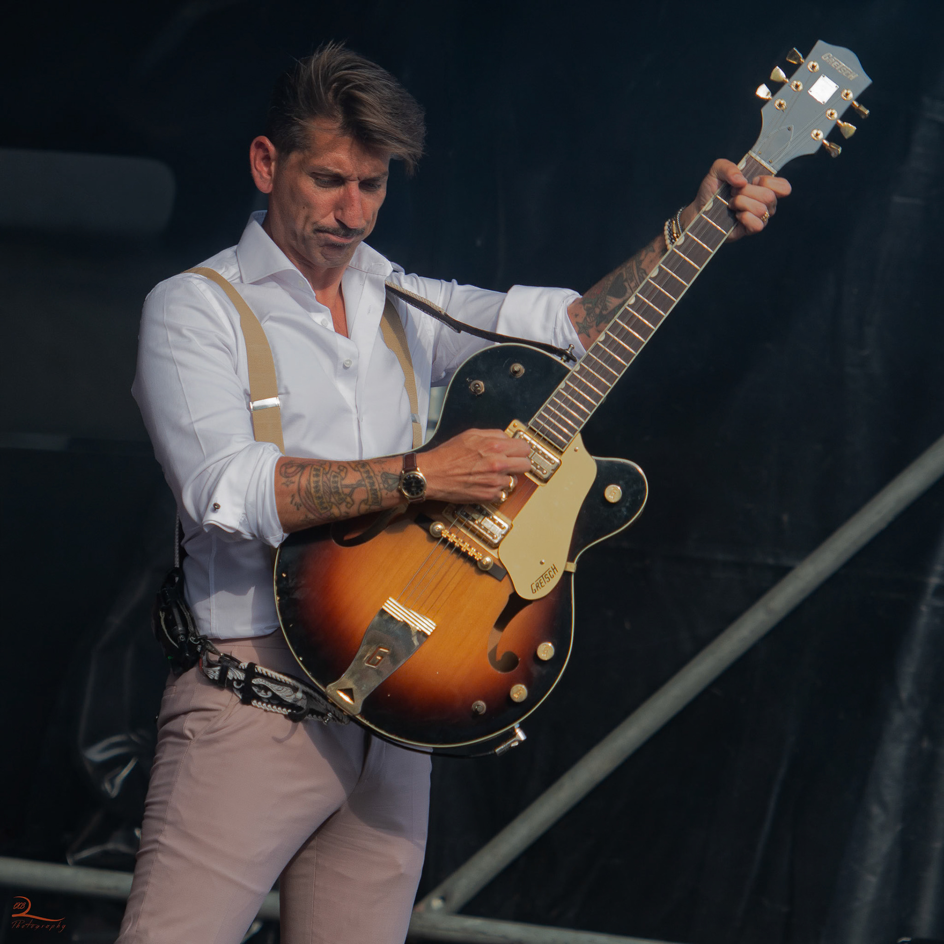 Danny Vera met band op "Big Rivers", Dordrecht (Statenplein)