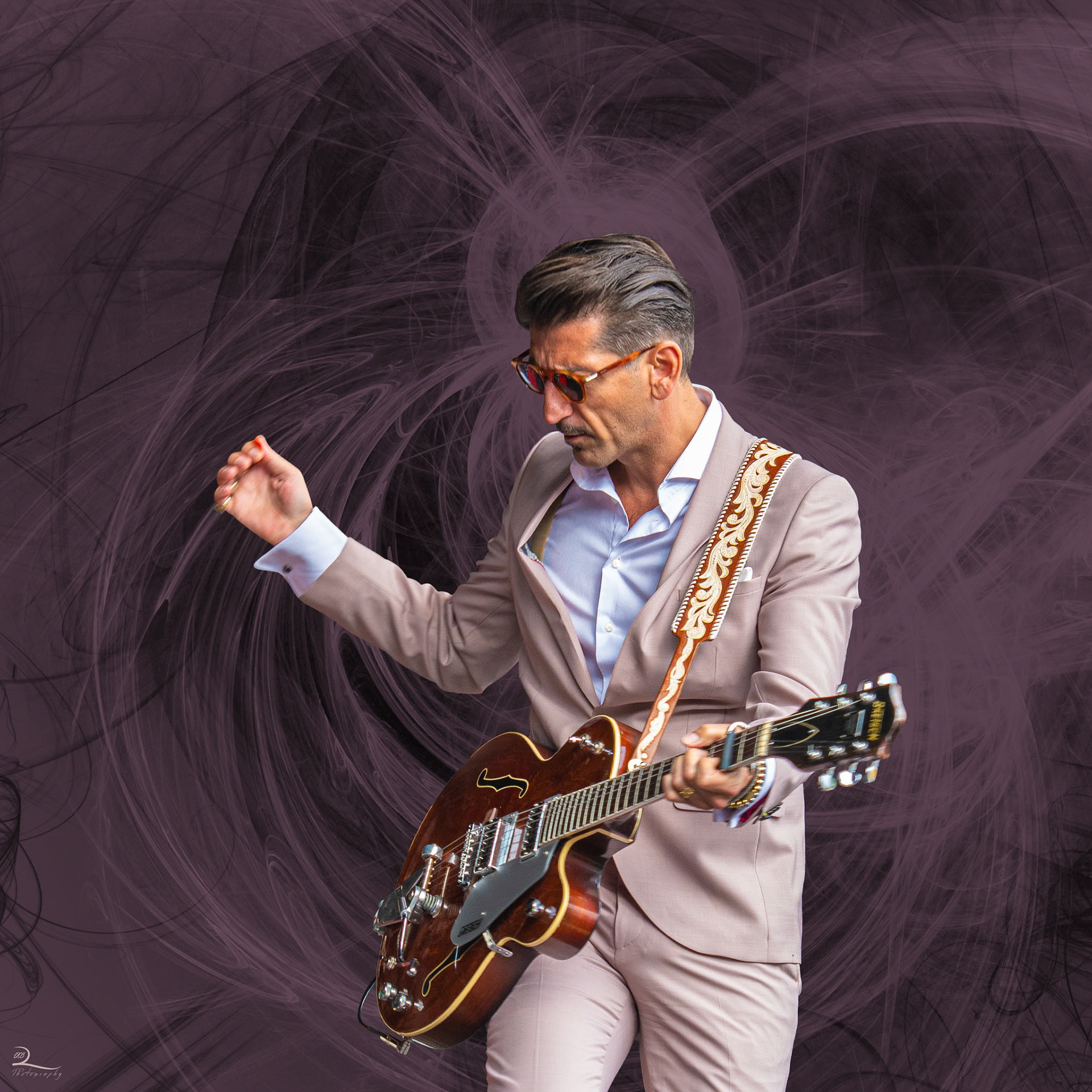 Danny Vera met band op "Big Rivers", Dordrecht (Statenplein)