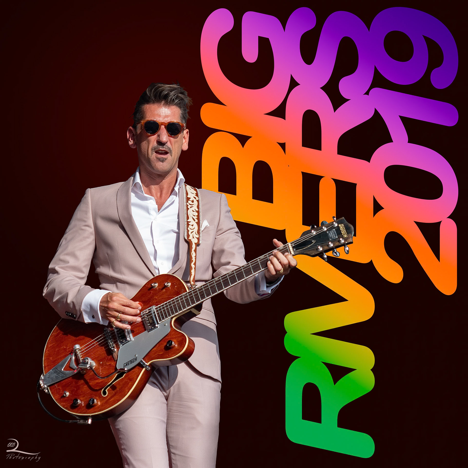 Danny Vera met band op "Big Rivers", Dordrecht (Statenplein)