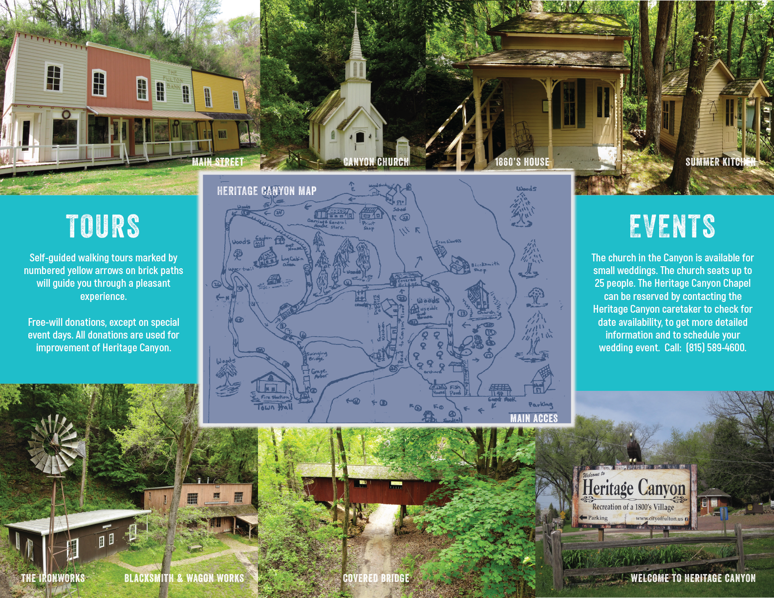 Heritage Canyon tri-fold