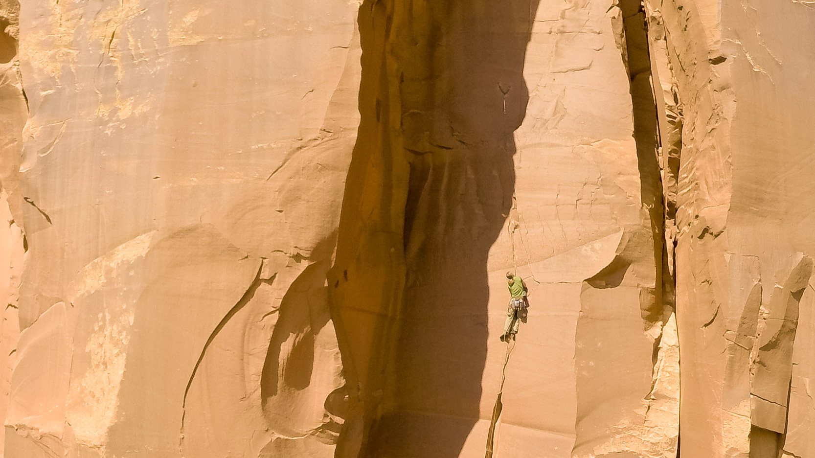 Mike sending at Indian Creek