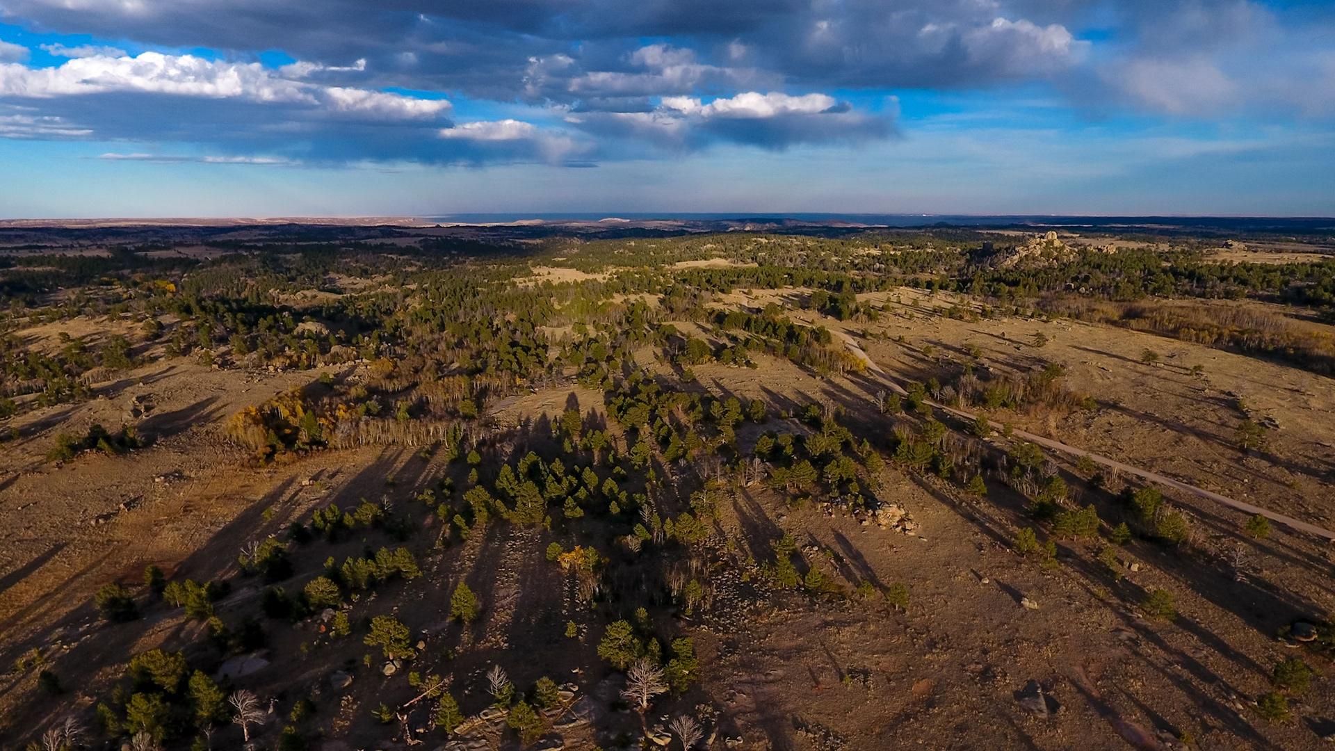 Sunset at Vedauwoo, WY