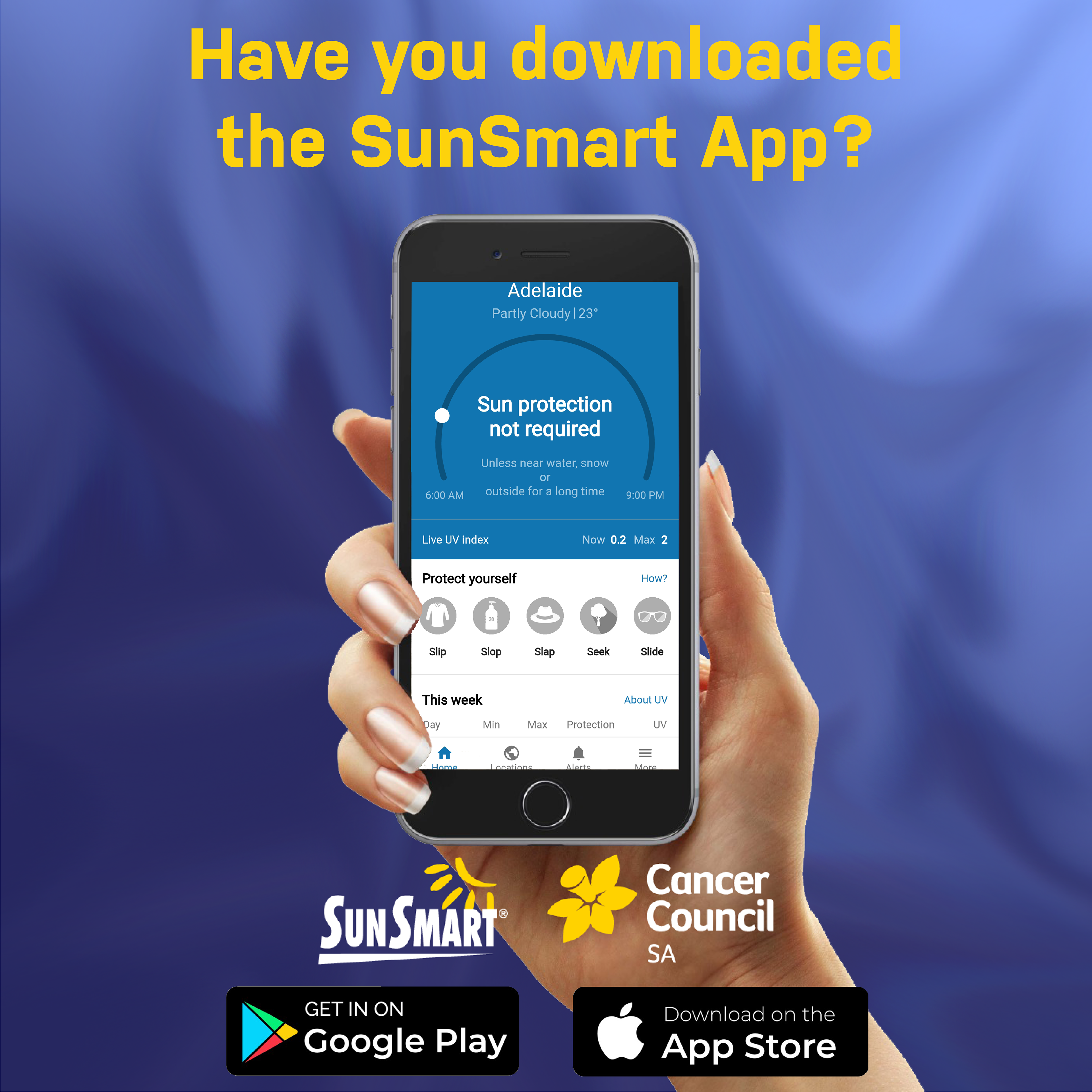 Download the SunSmart App