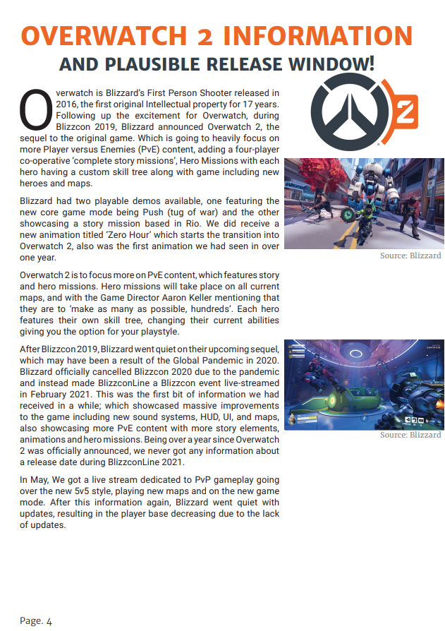 Article 1 - Overwatch 2 Release Date #1
