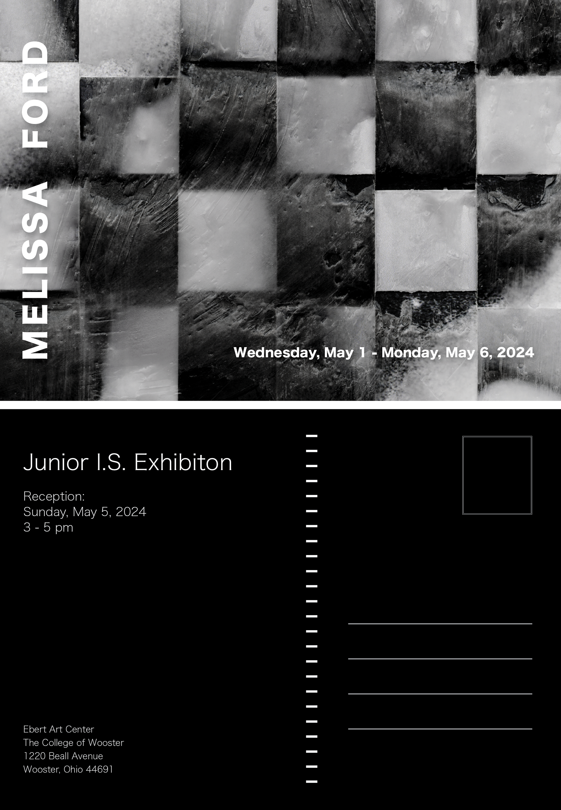 2024 Jr. IS Installation Promotional Postcard