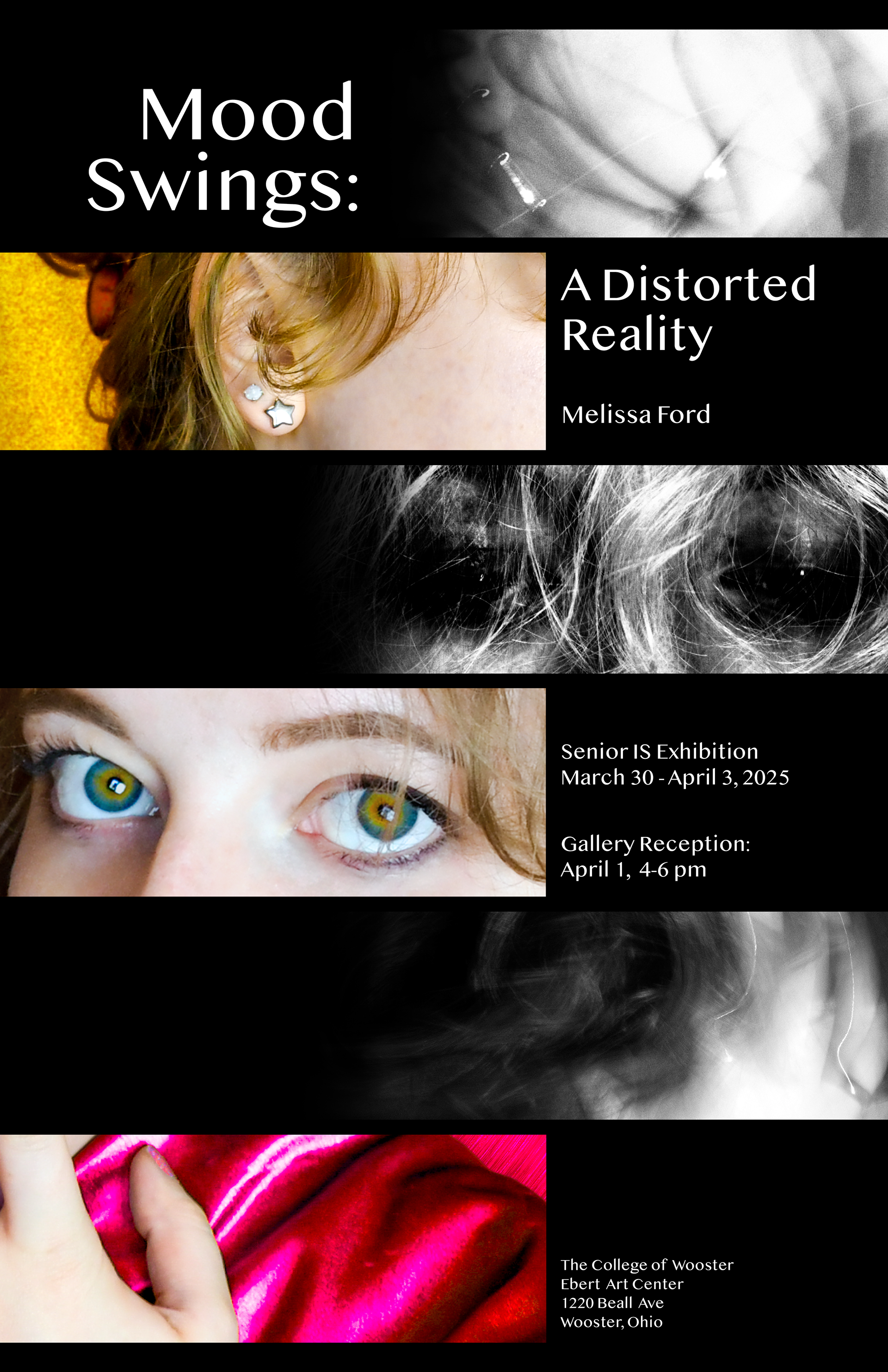 2025 Mood Swings Exhibition Promotional Poster