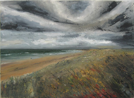 The Irish beach - 2011       Oil on canvas - 40x30cm