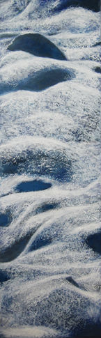 4 Seasons - Winter -  2013       Oil on canvas 100x30 cm