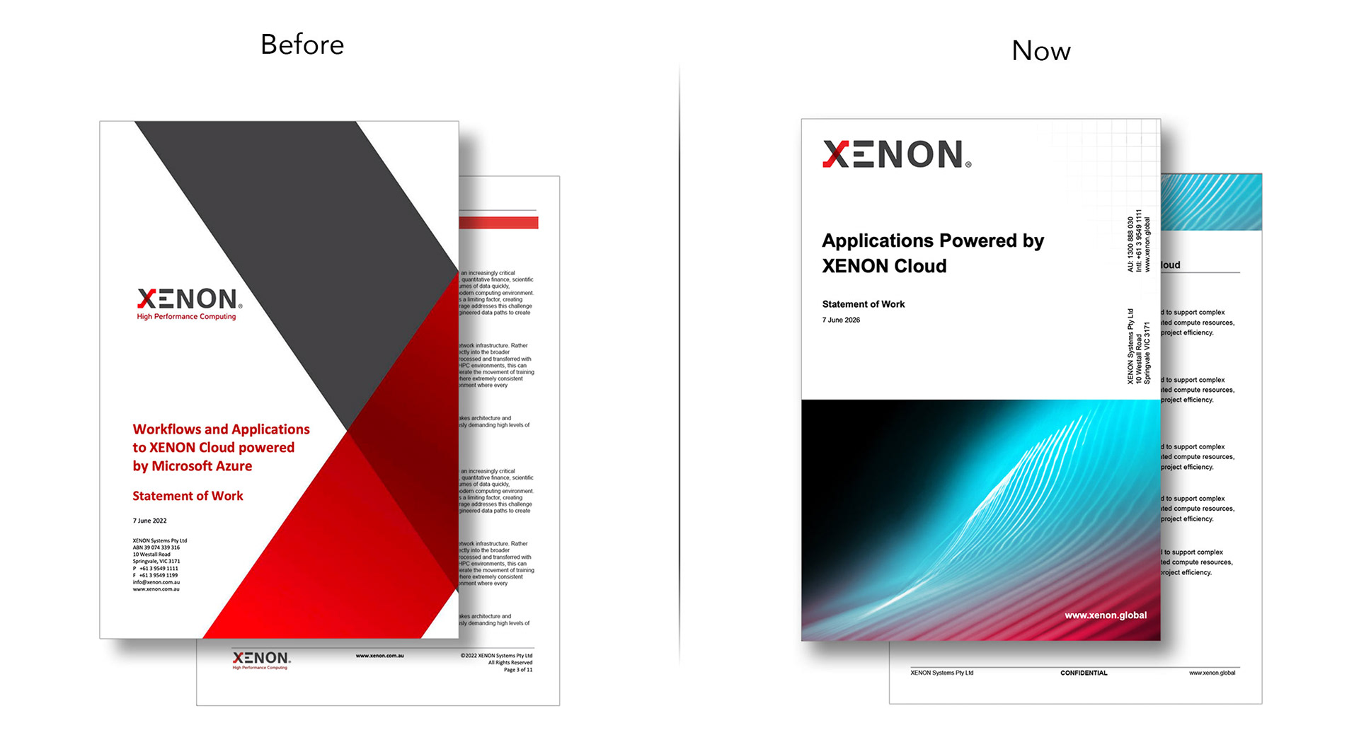 Branded report design by Tom Golz