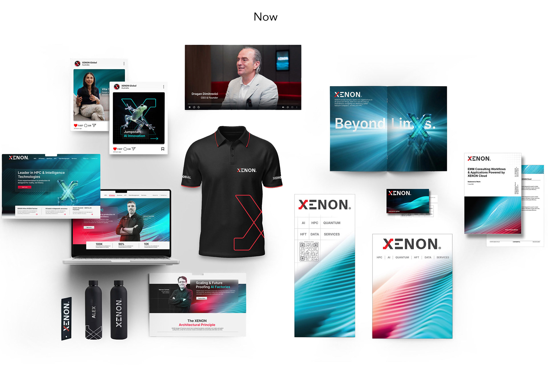Brand graphics and visual design by Tom Golz