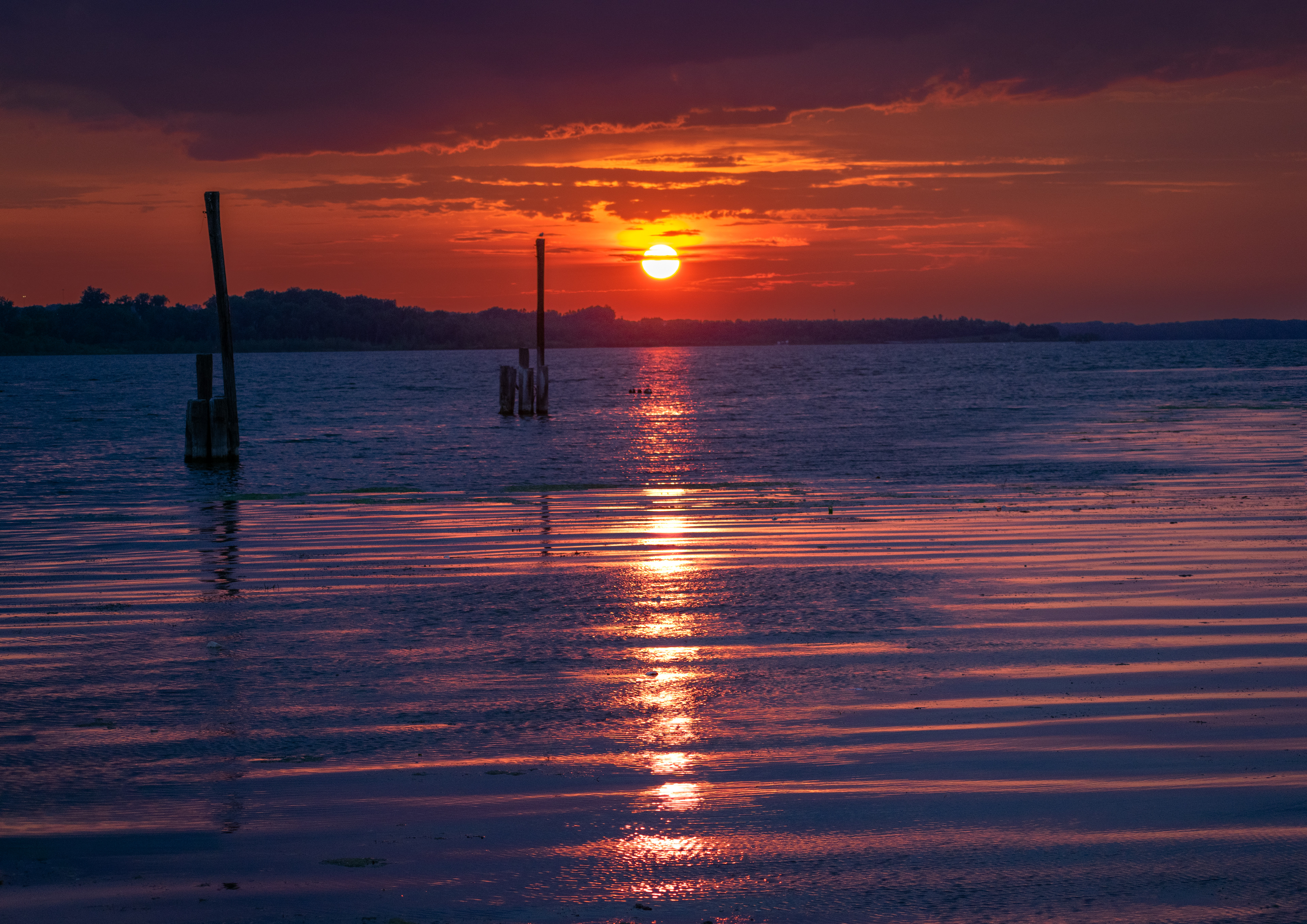 Sunset at Onondaga Lake