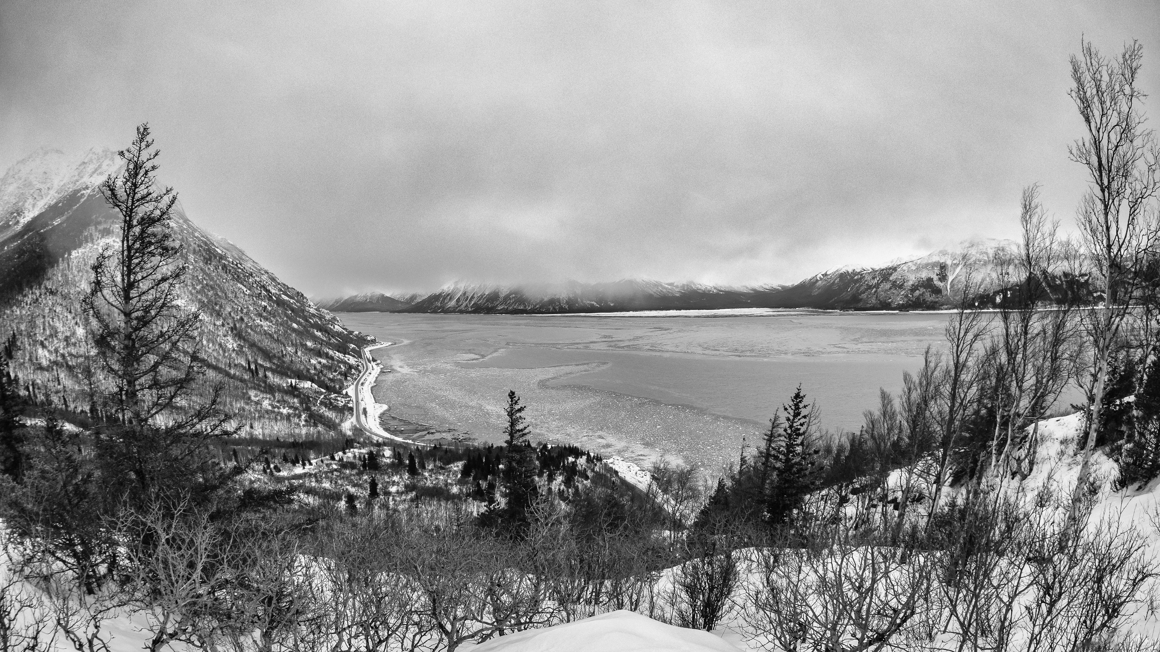 Beautiful day for a hike up Rainbow Peak Trail, Anchorage, Alaska, USA.