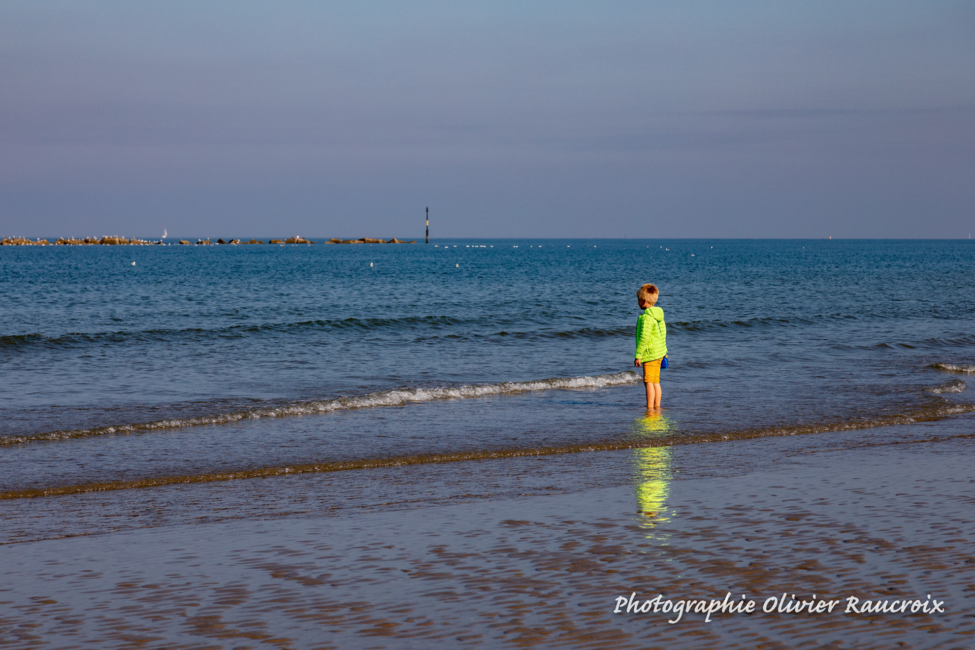 Au bord de la mer
