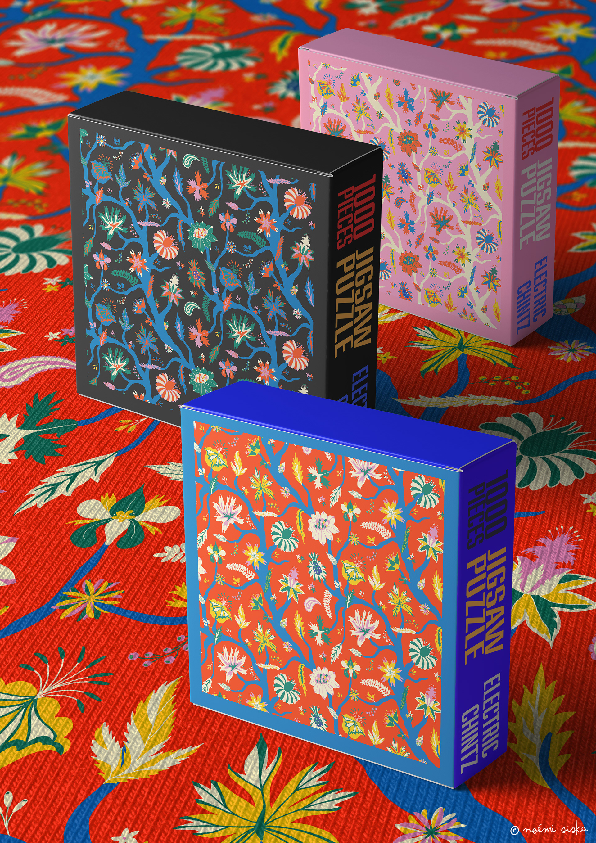 illustrations de puzzle coloré plantes et fleurs