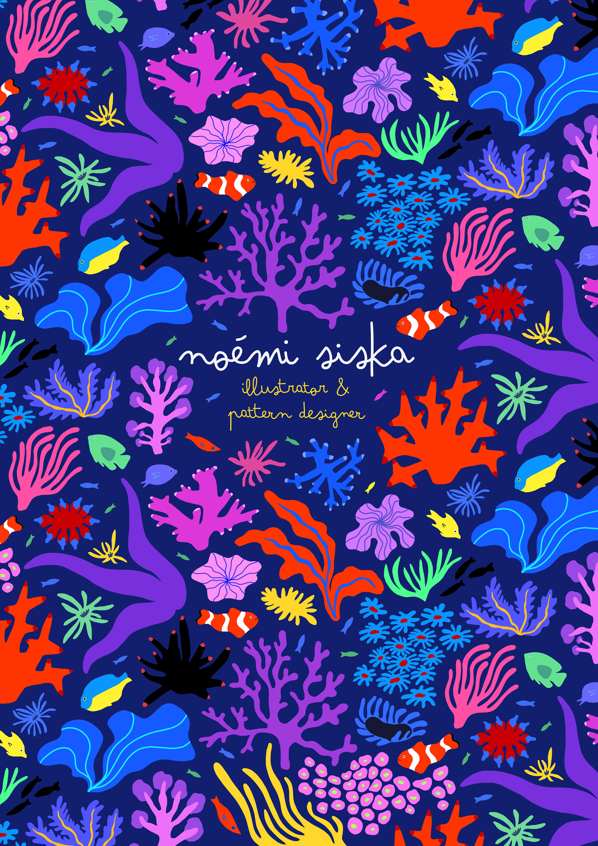 noémi siska illustrator & surface pattern designer