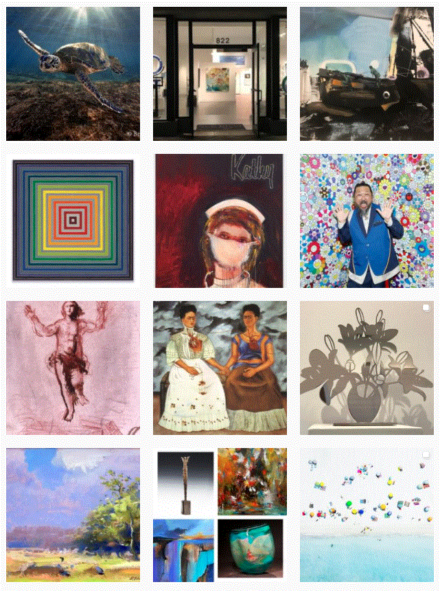 Instagram Posts for New River Fine Art