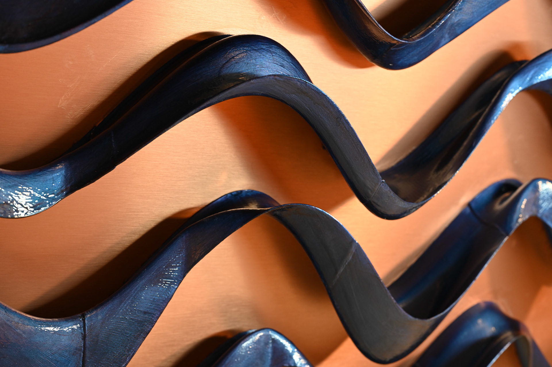 2022 - Copper, Aluminum Composite, PLA, Shellac, ink