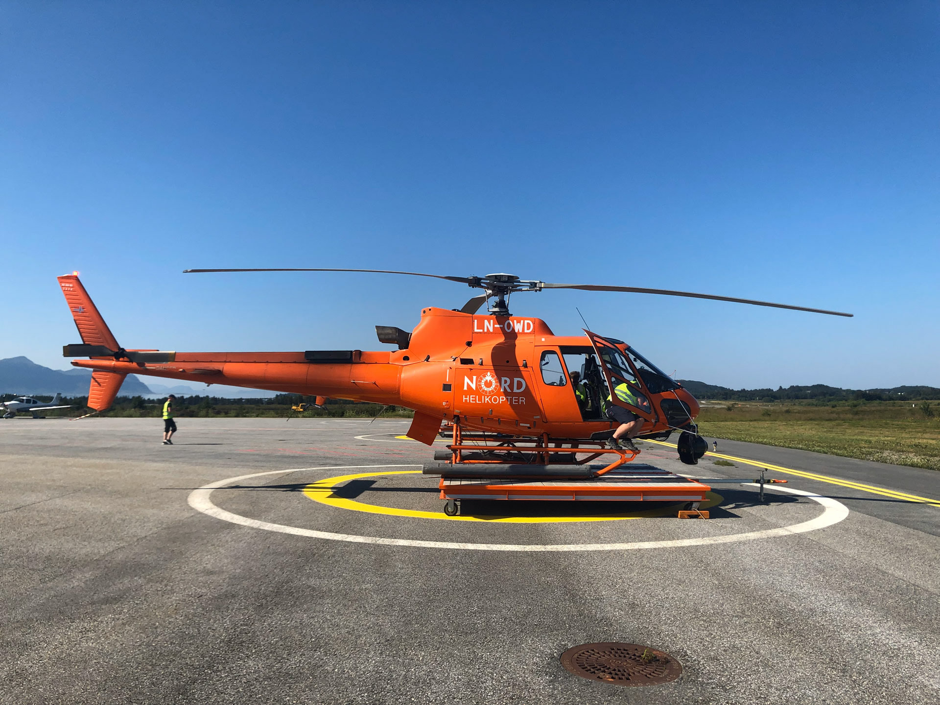 Helikopter filming