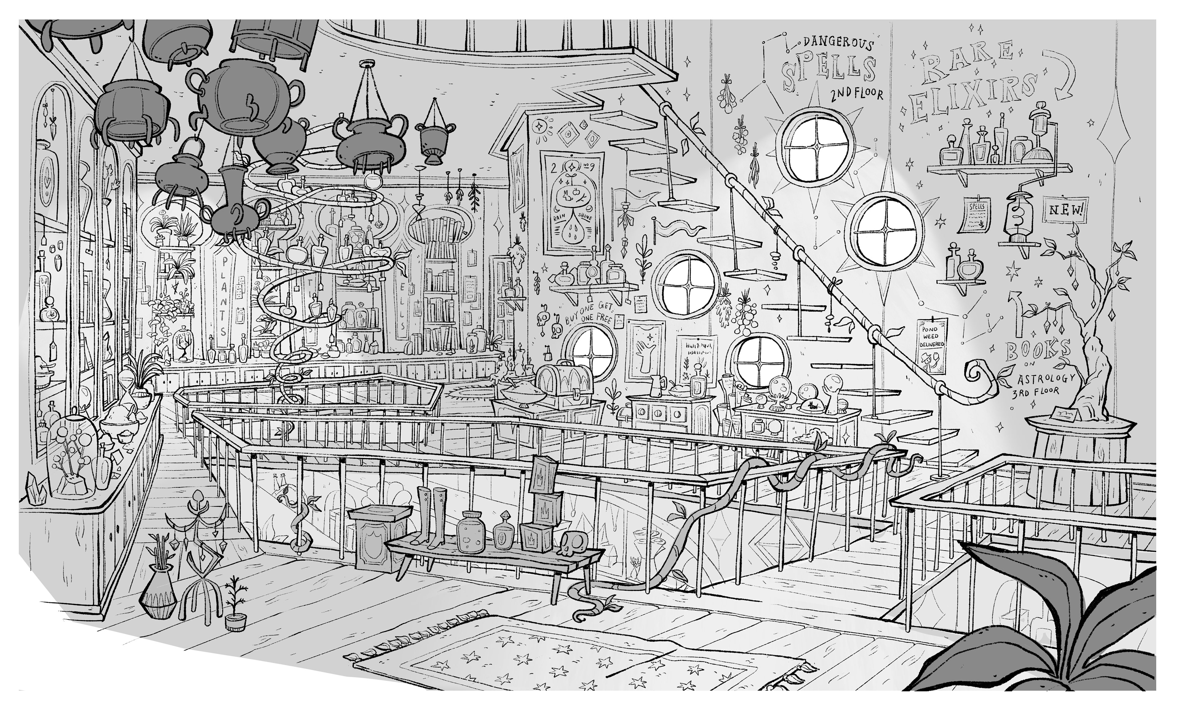 Magic Shop Second Floor