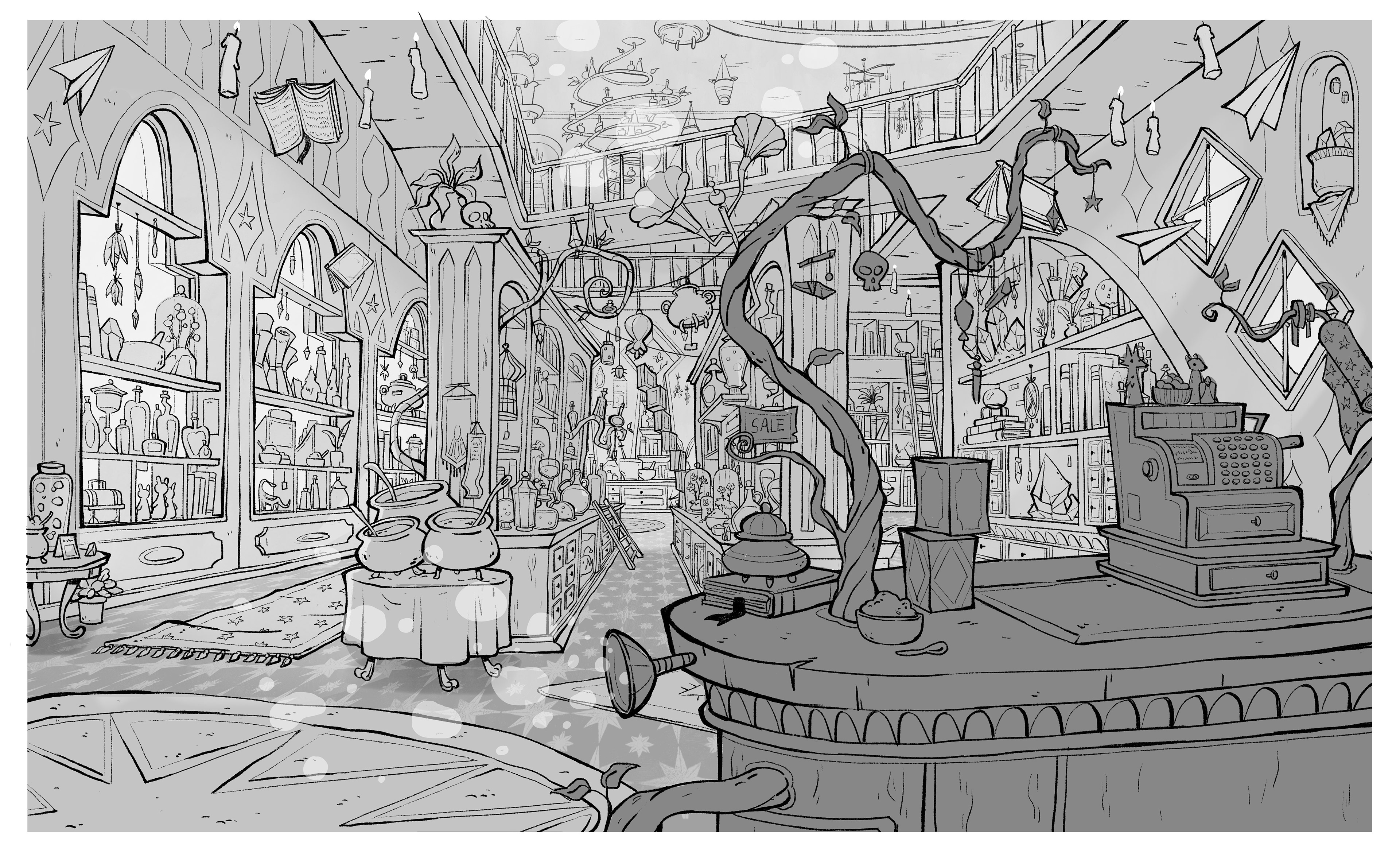 Magic Shop First Floor