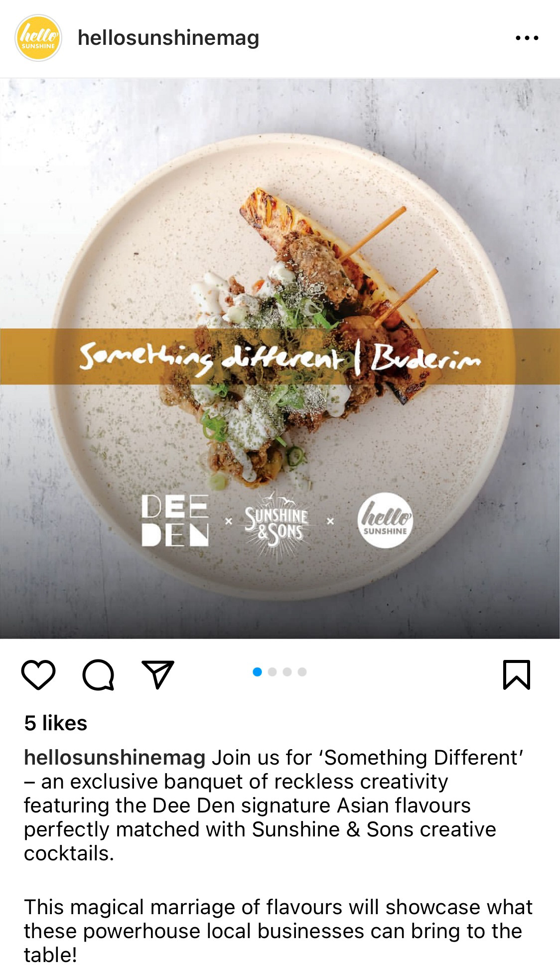 Social Media content