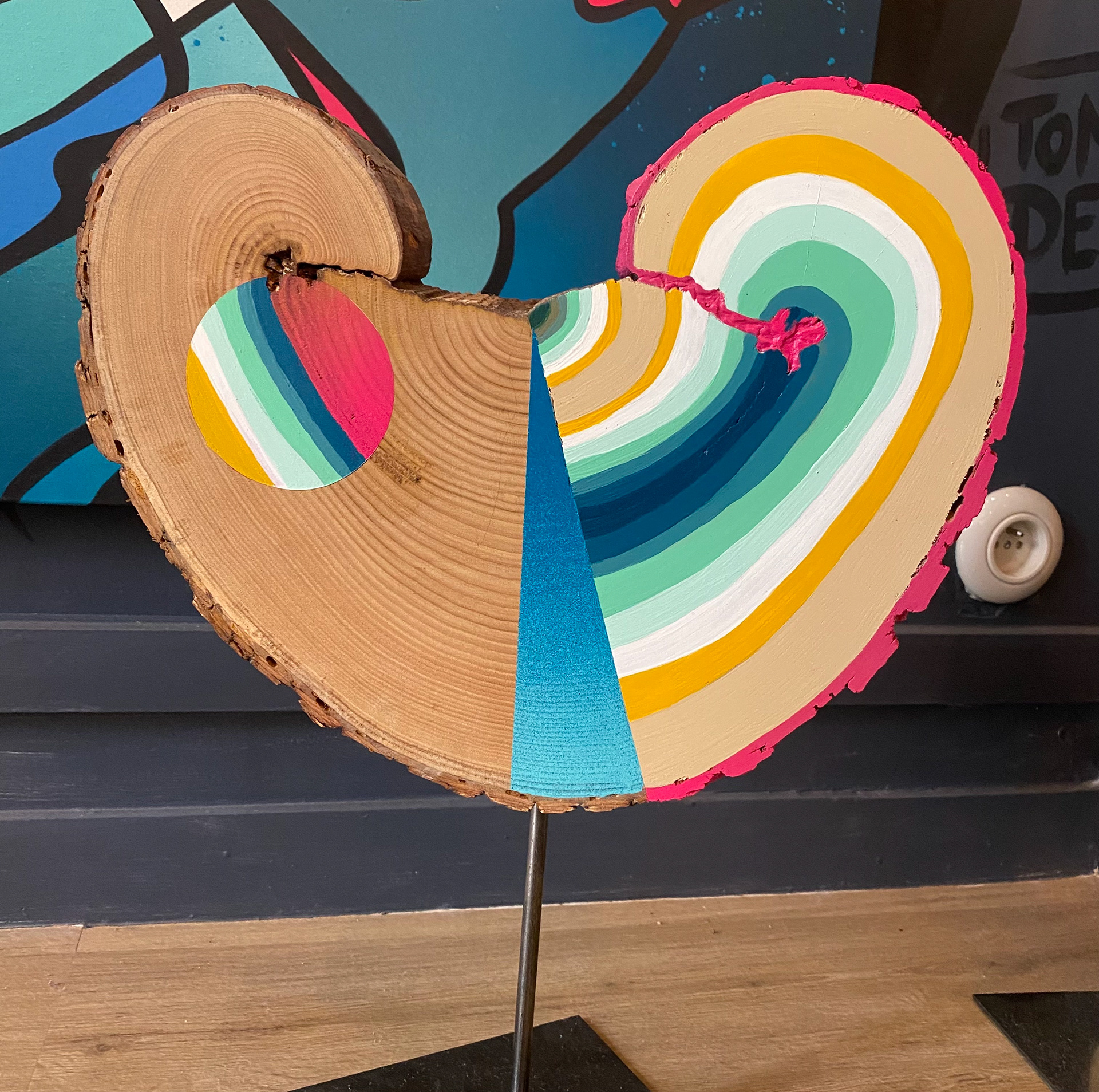 Piece en coeur: OAKEART- 890€