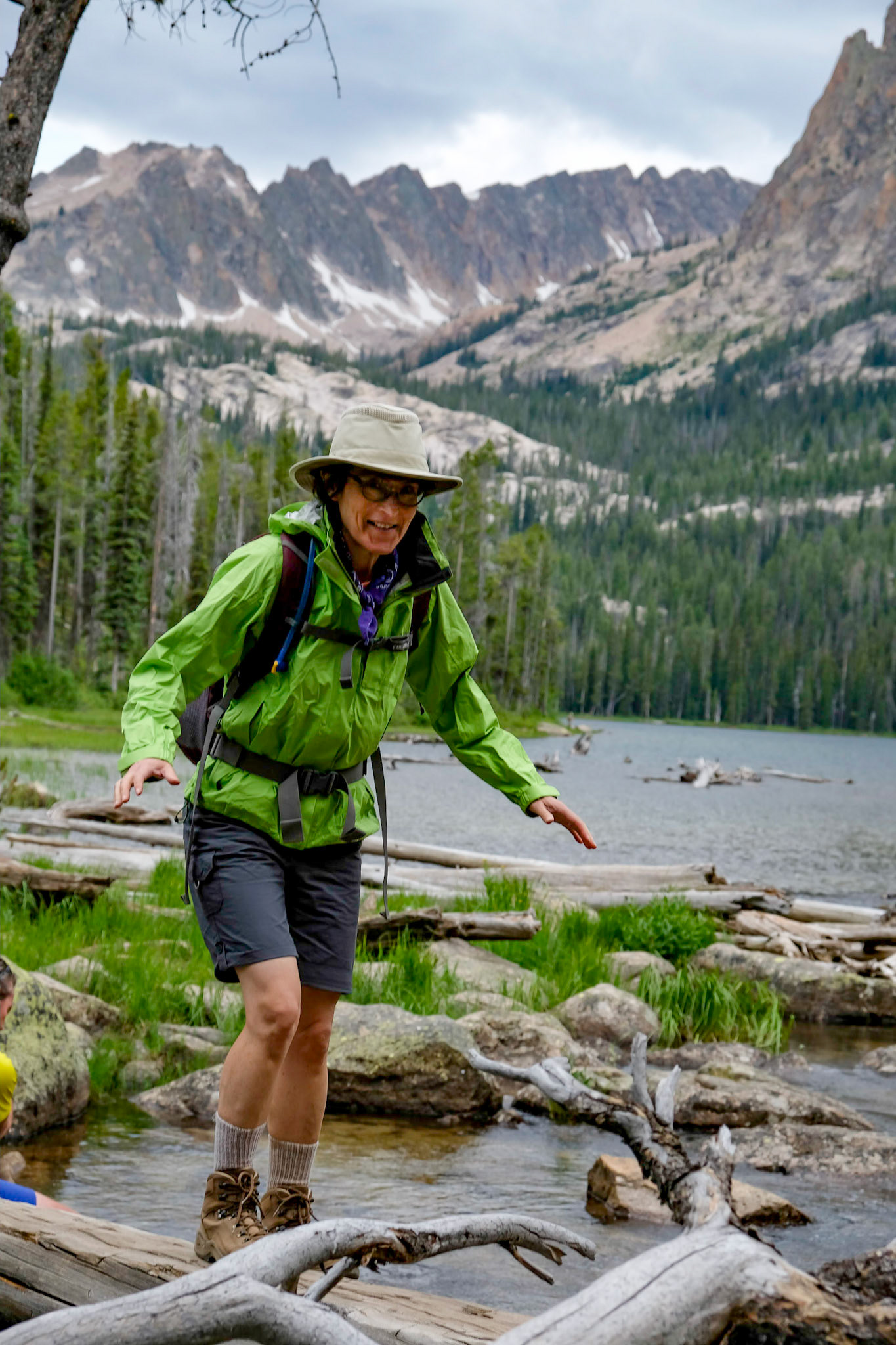 Hell's Roaring Lake and Creek