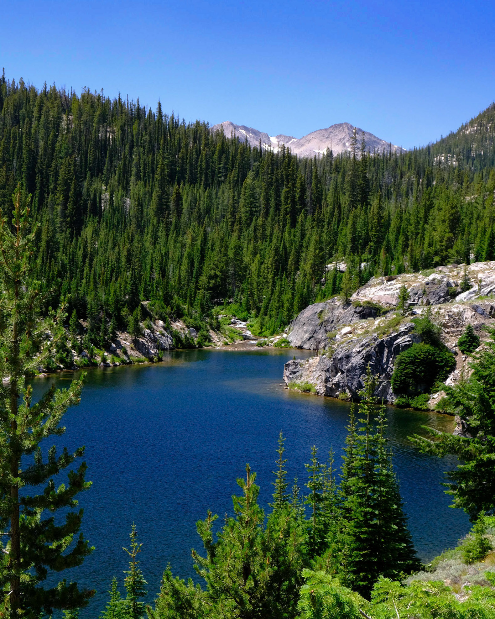 Farley Lake, Sawtooth Mountains, near Ketchum