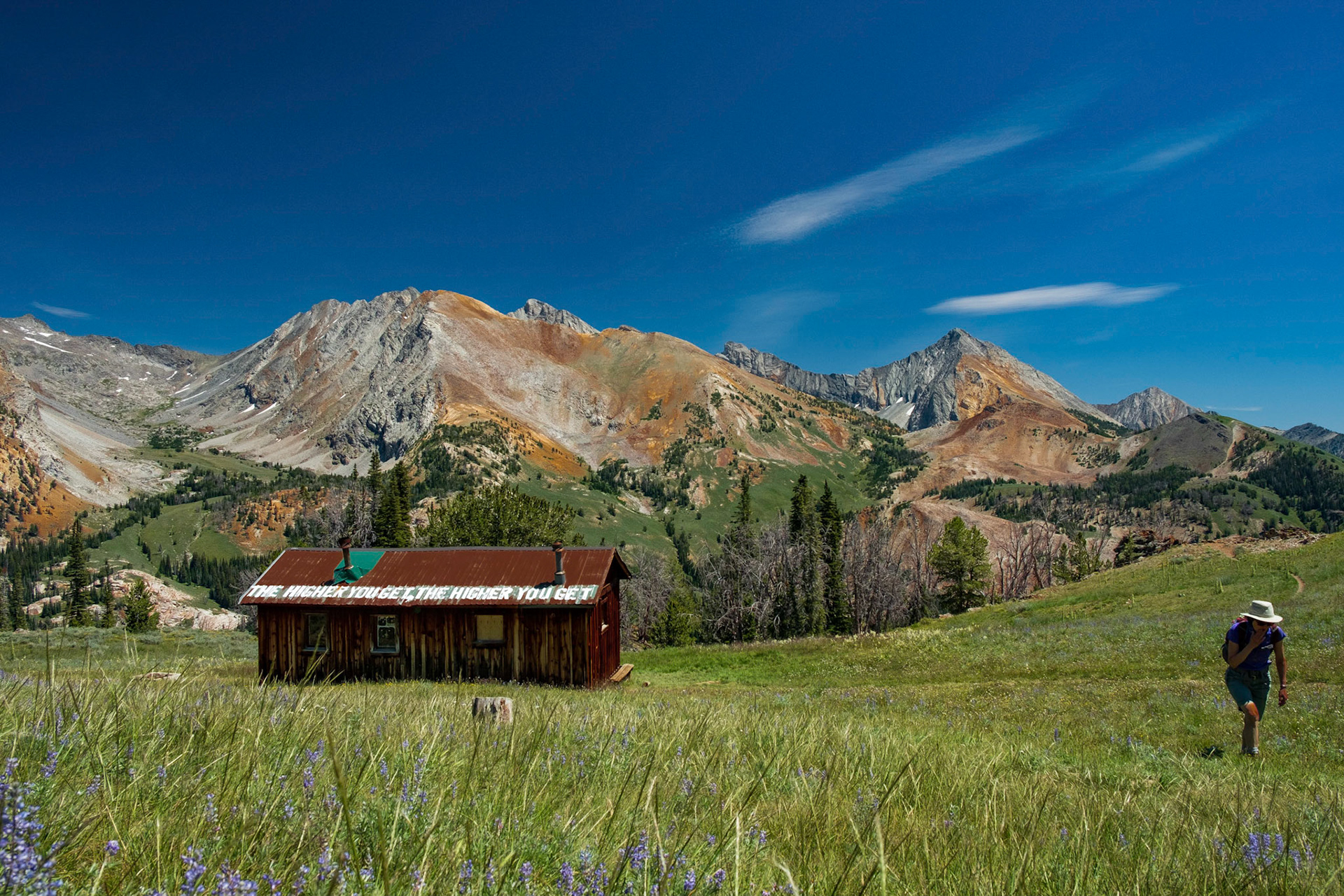 Pioneer Cabin, near Ketchum Idaho