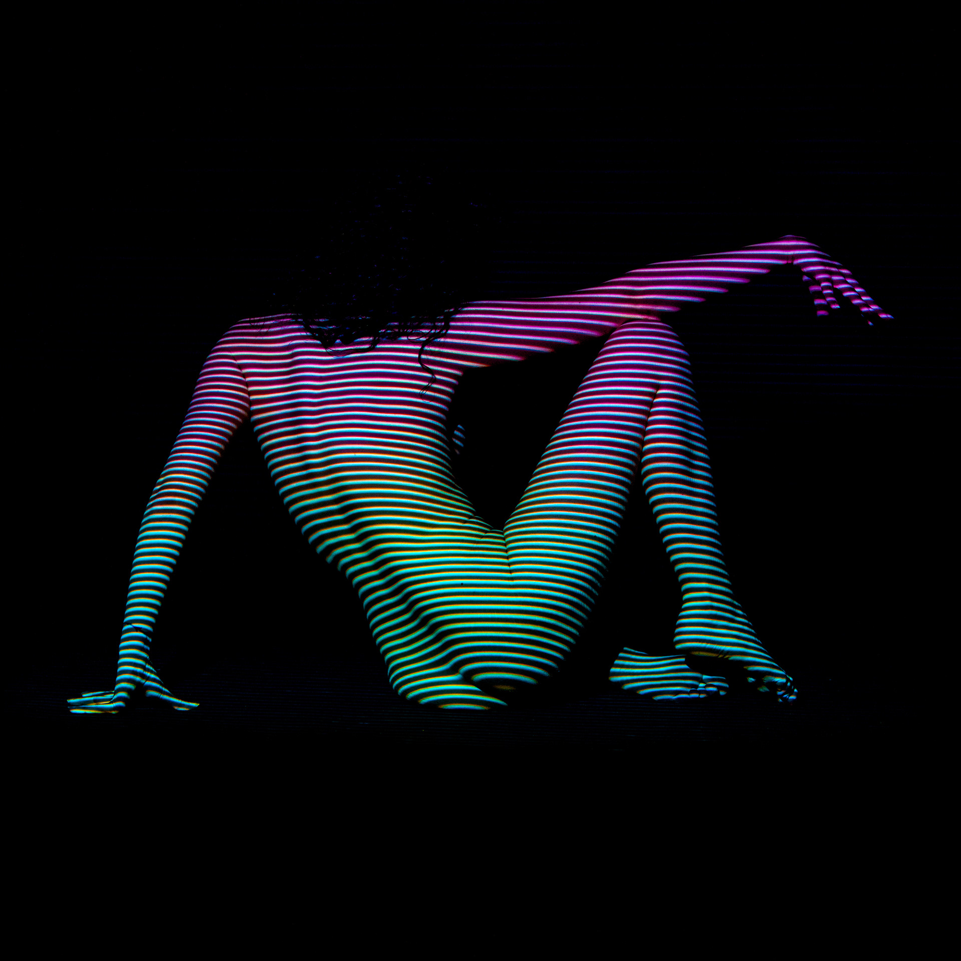 M̃ (2021) 90cm x 90cm, 60cm x 60cm